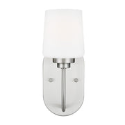 Windom 11" Bath Sconce, Brushed Nickel Finish - Bees Lighting