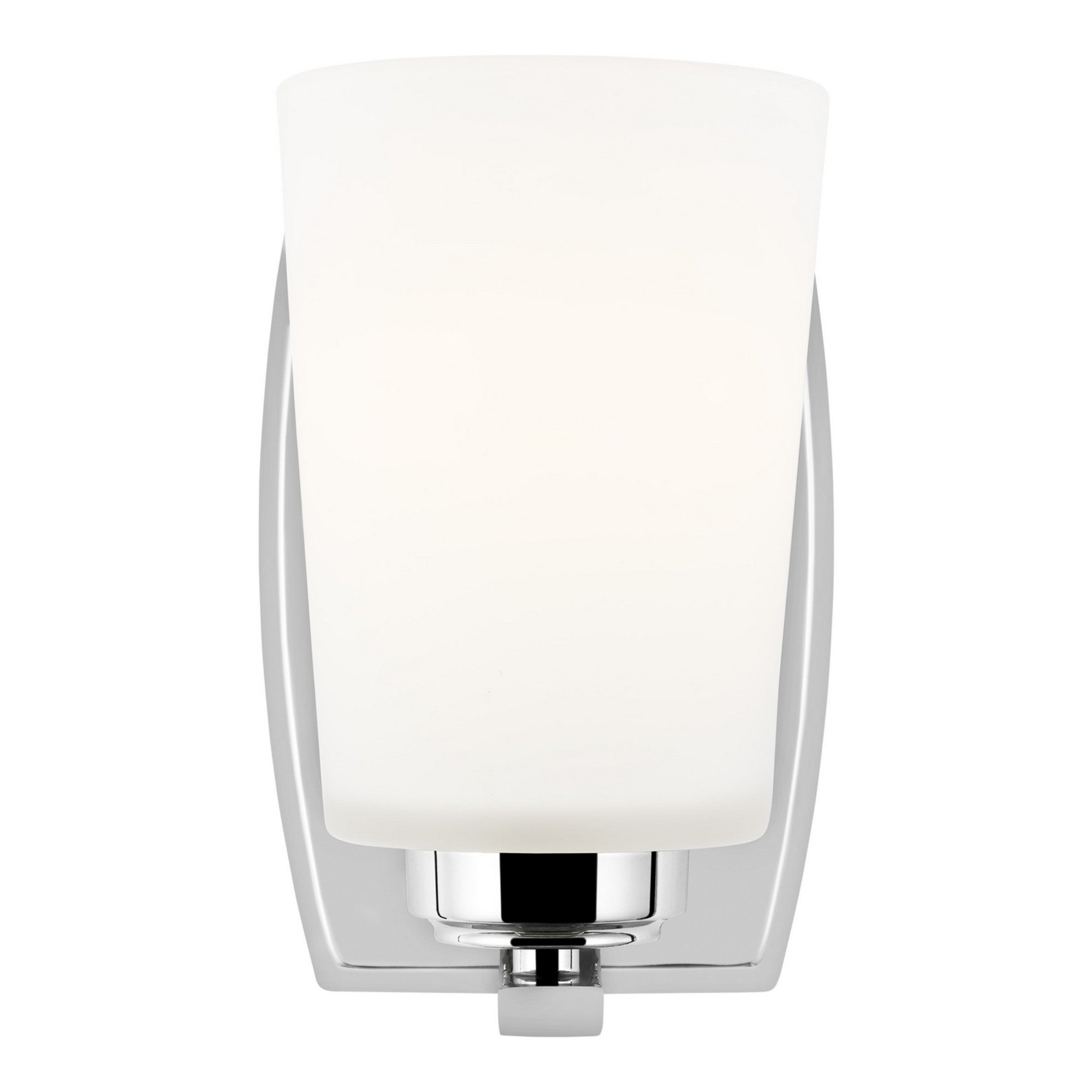 Franport 8" LED Bath Sconce, Chrome Finish - Bees Lighting