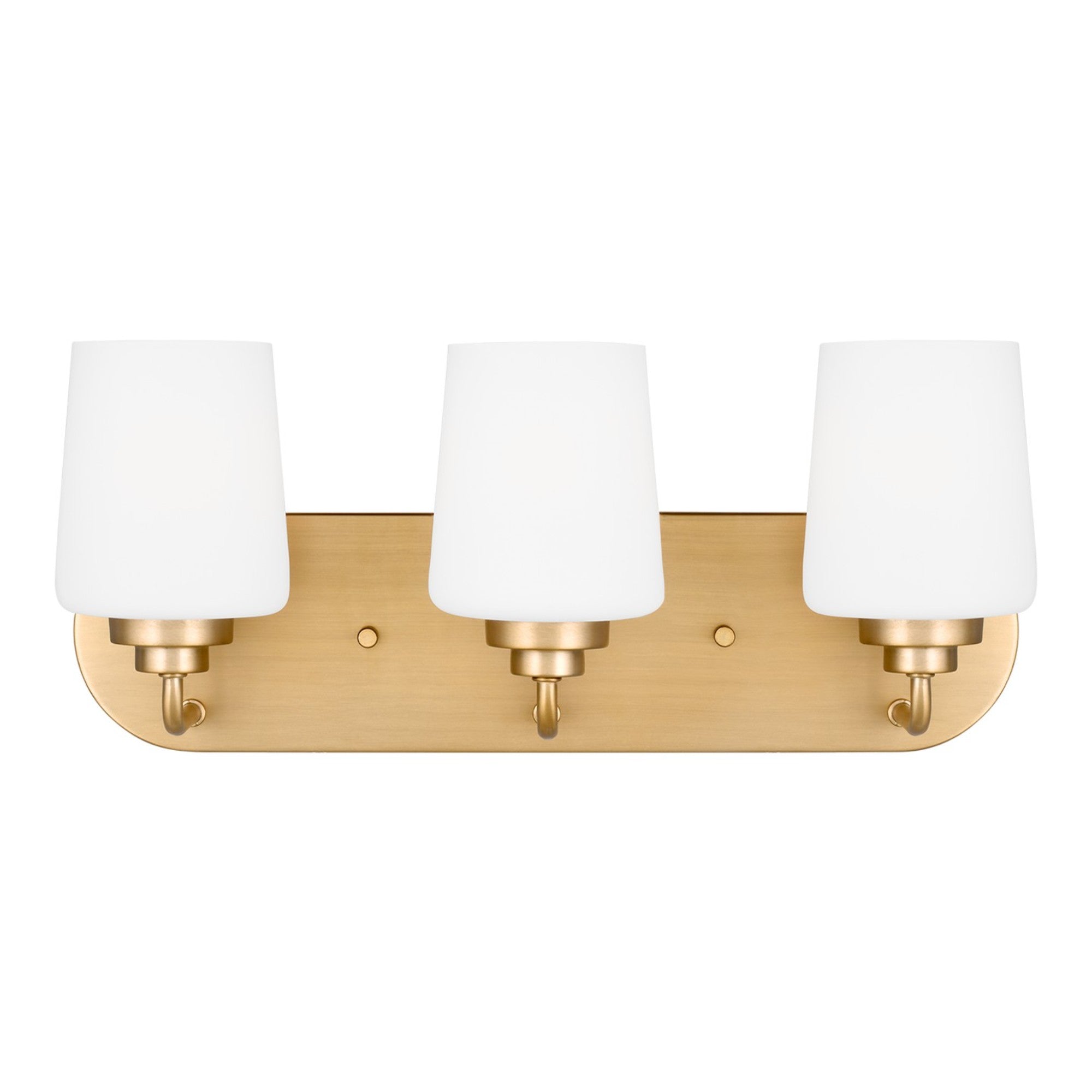 Windom 18" 3-Light LED Bathroom Vanity, Satin Brass Finish - Bees Lighting