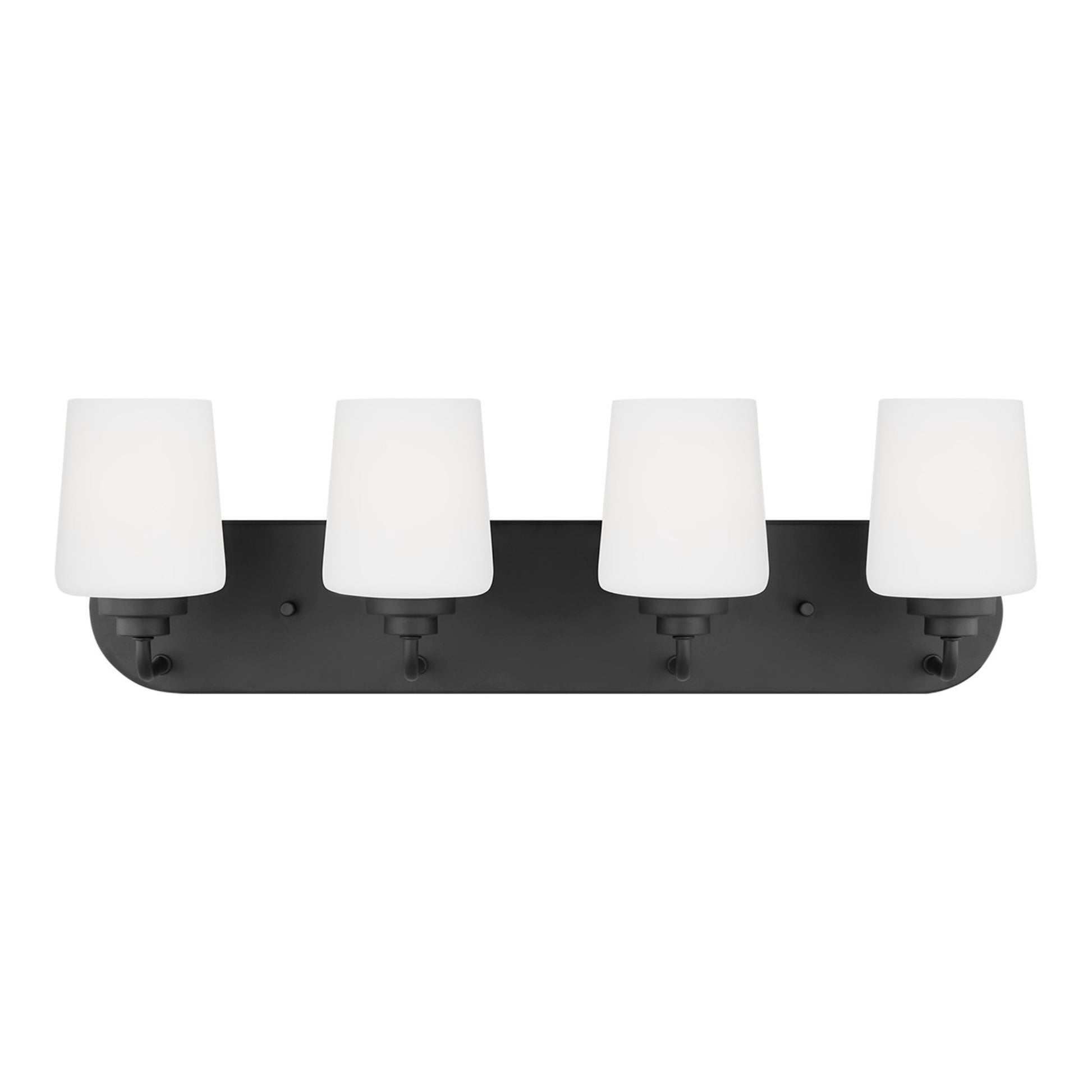 Windom 24" 4-Light LED Bathroom Vanity, Midnight Black Finish - Bees Lighting