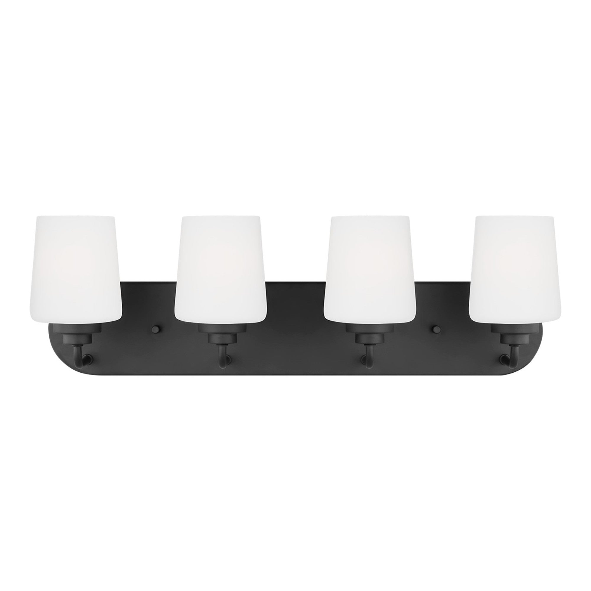 Windom 24" 4-Light LED Bathroom Vanity, Midnight Black Finish - Bees Lighting