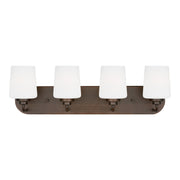 Windom 24" 4-Light LED Bathroom Vanity, Bronze Finish - Bees Lighting