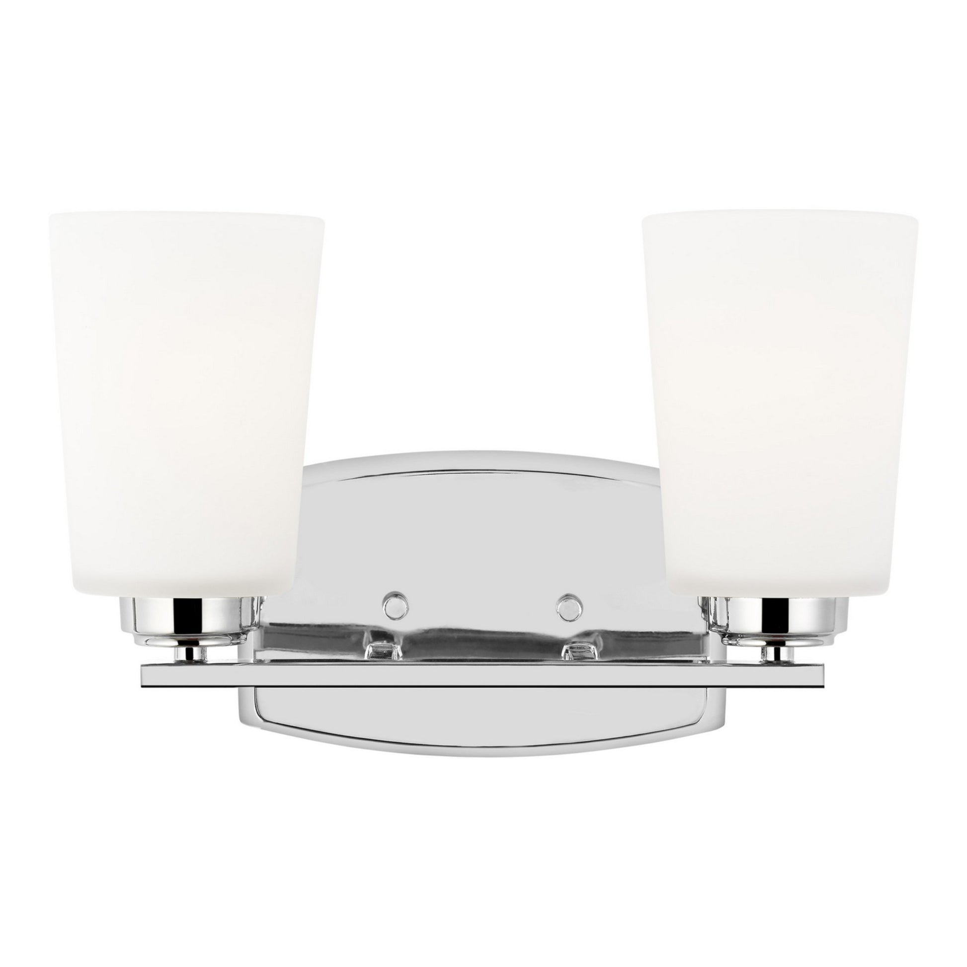 Franport 13" 2-Light Bathroom Vanity, Chrome Finish - Bees Lighting