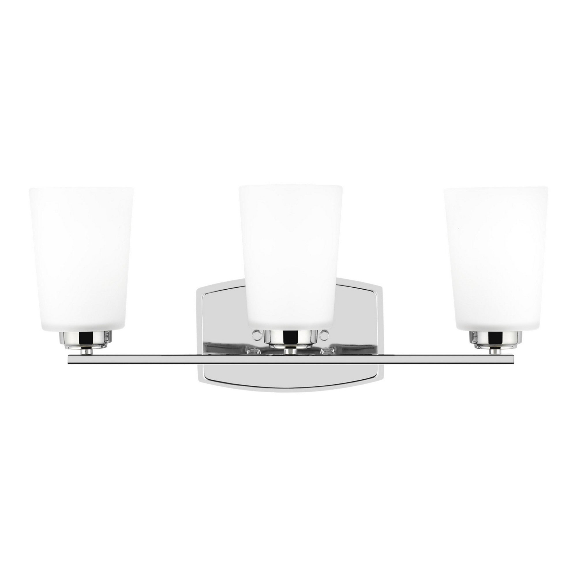 Franport 21" 3-Light Bathroom Vanity, Chrome Finish - Bees Lighting