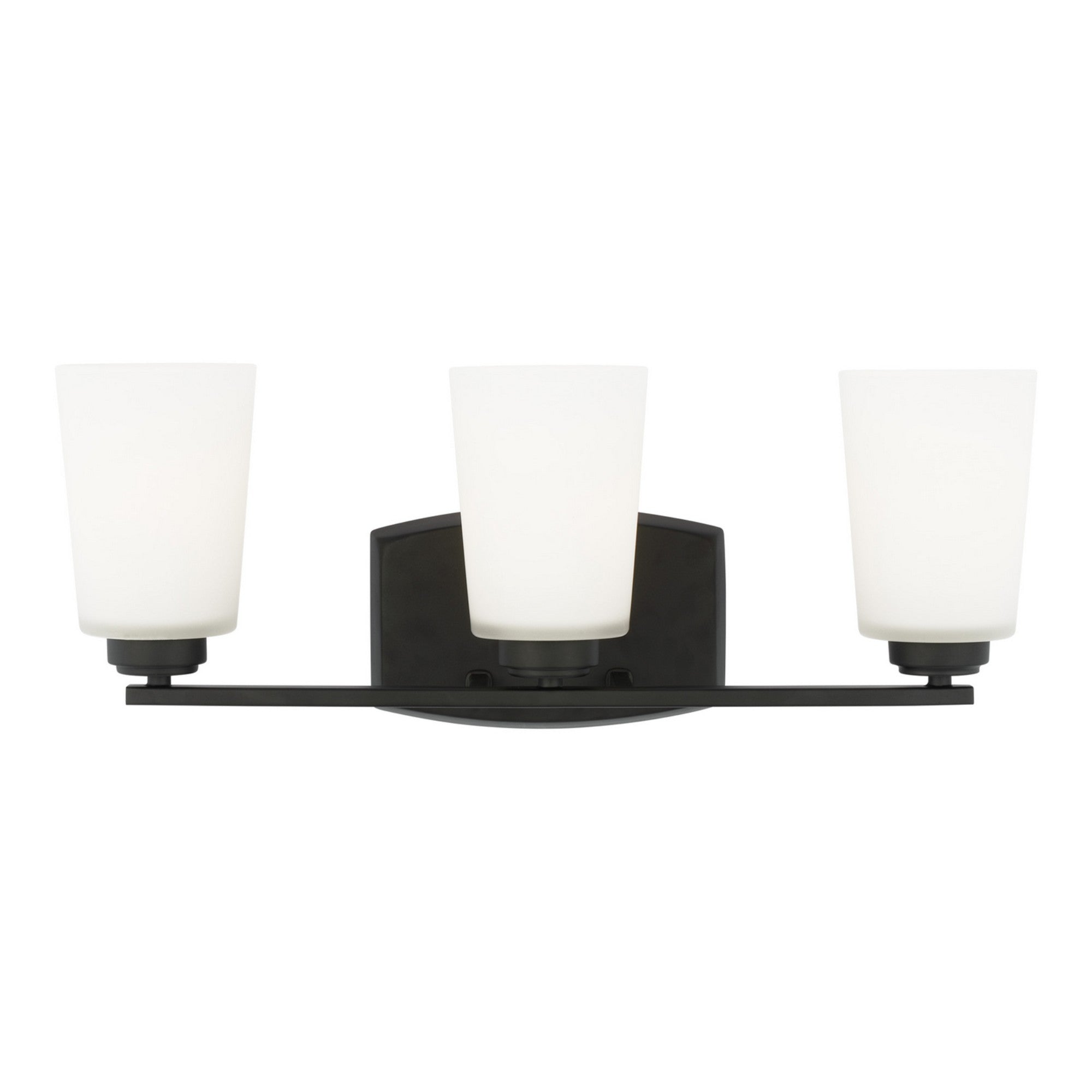 Franport 21" 3-Light LED Bathroom Vanity, Midnight Black Finish - Bees Lighting