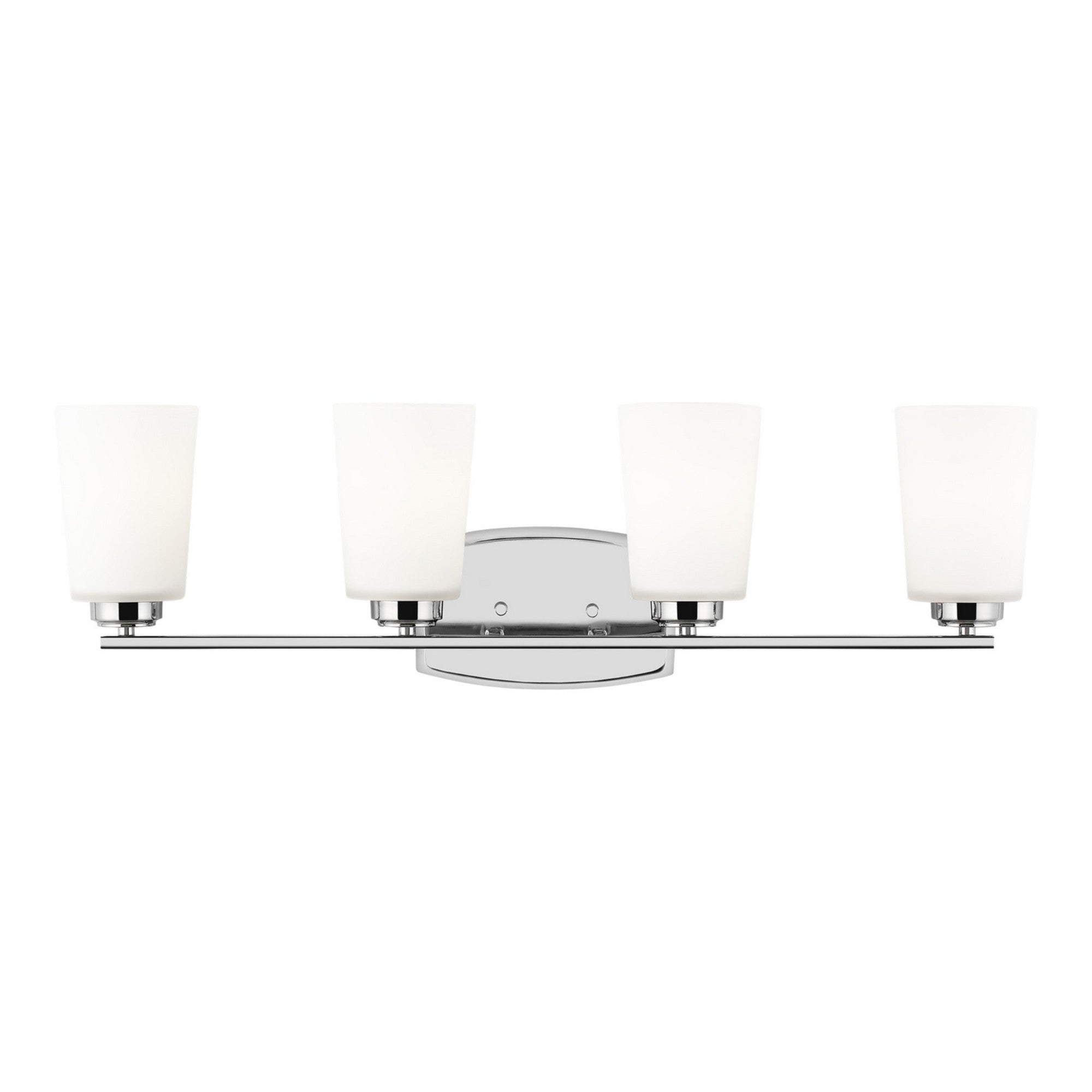 Franport 29" 4-Light Bathroom Vanity, Chrome Finish - Bees Lighting