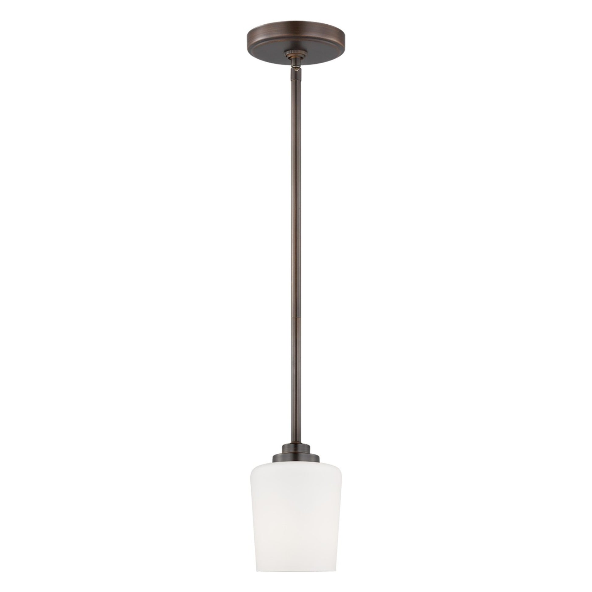Windom 4" Mini Pendant, Bronze Finish - Bees Lighting