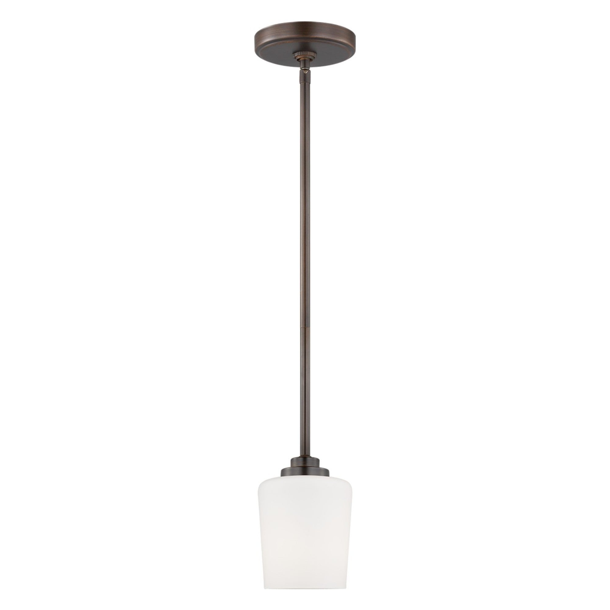 Windom 4" Mini Pendant, Bronze Finish - Bees Lighting