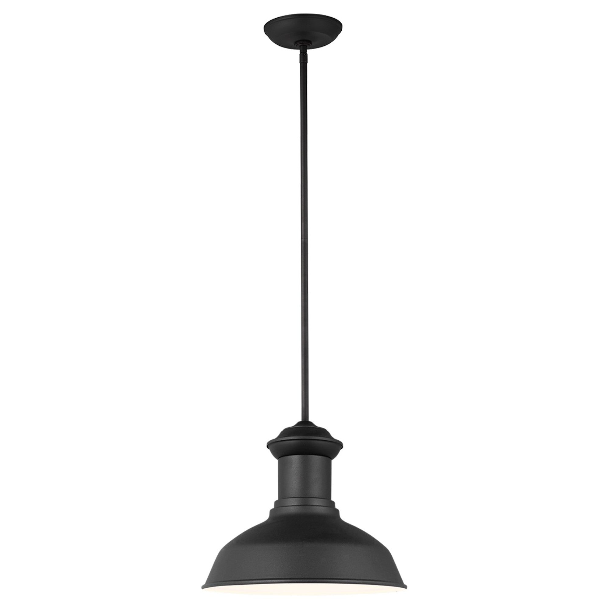 Fredricksburg 13" Outdoor Pendant, Black Finish - Bees Lighting