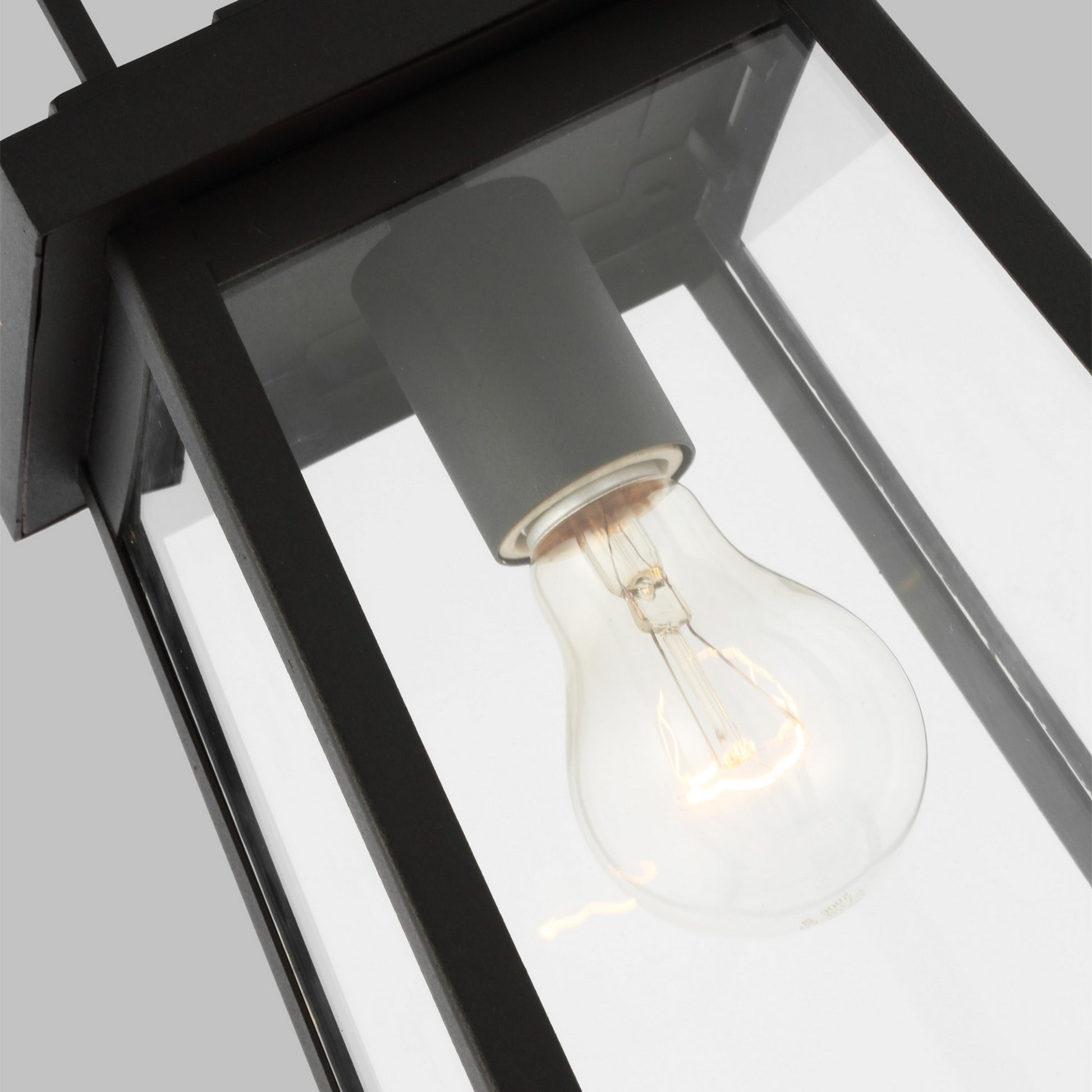 Founders 14" Outdoor Pendant, Black Finish - Bees Lighting