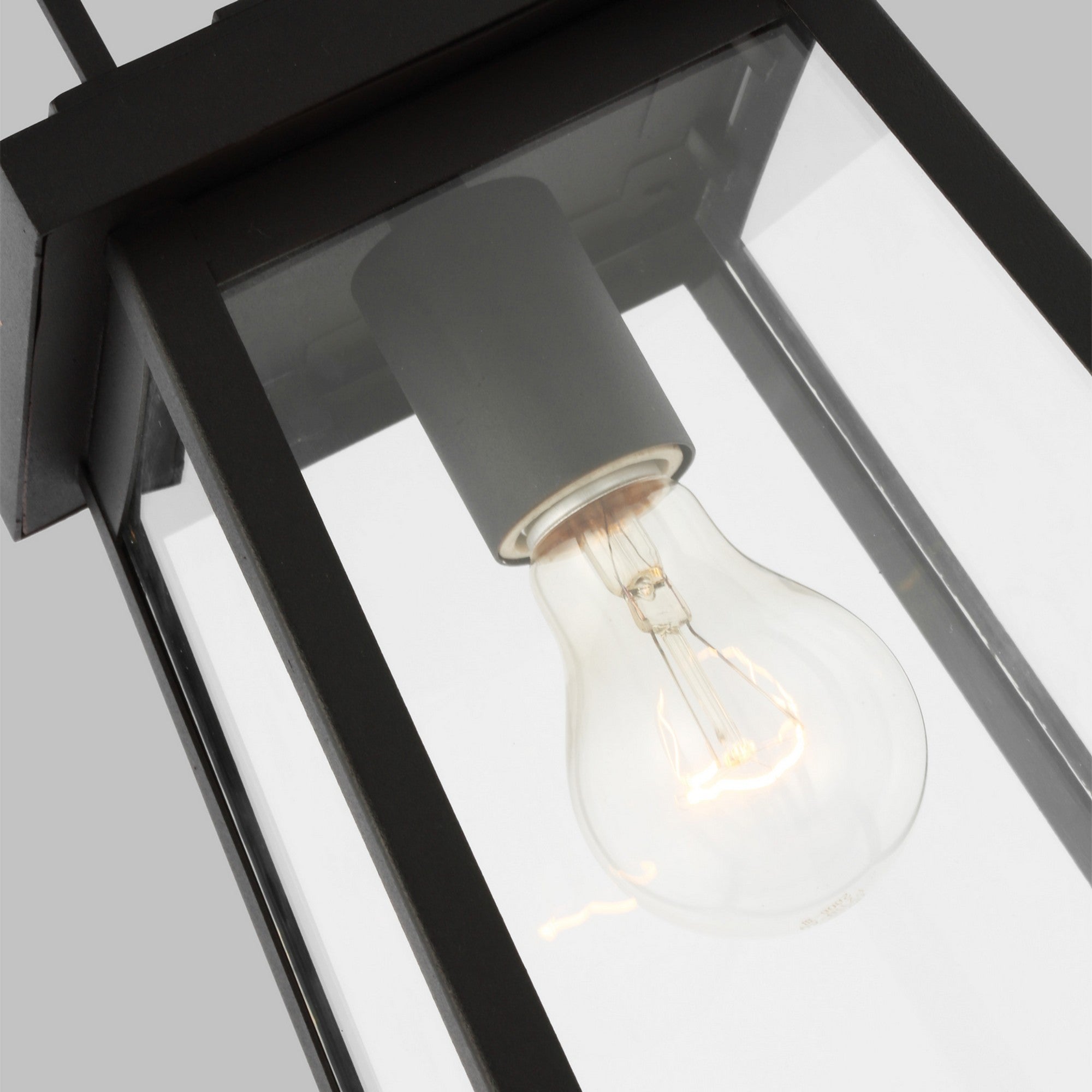 Founders 14" Outdoor Pendant, Black Finish - Bees Lighting