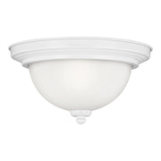 Geary 11" LED Flush Mount, White Finish - Bees Lighting