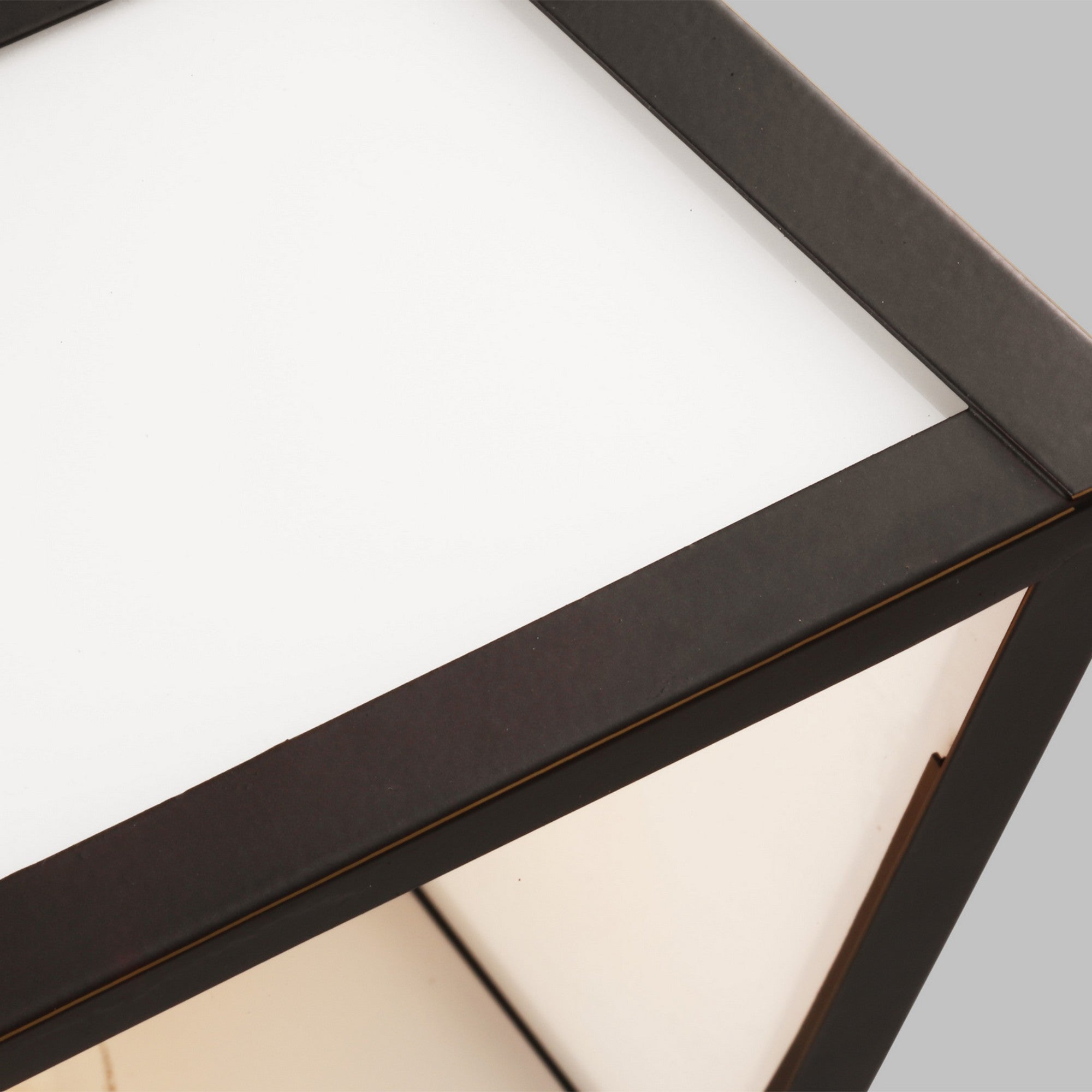 Founders 12" 2-Light LED Outdoor Flush Mount, Antique Bronze Finish - Bees Lighting