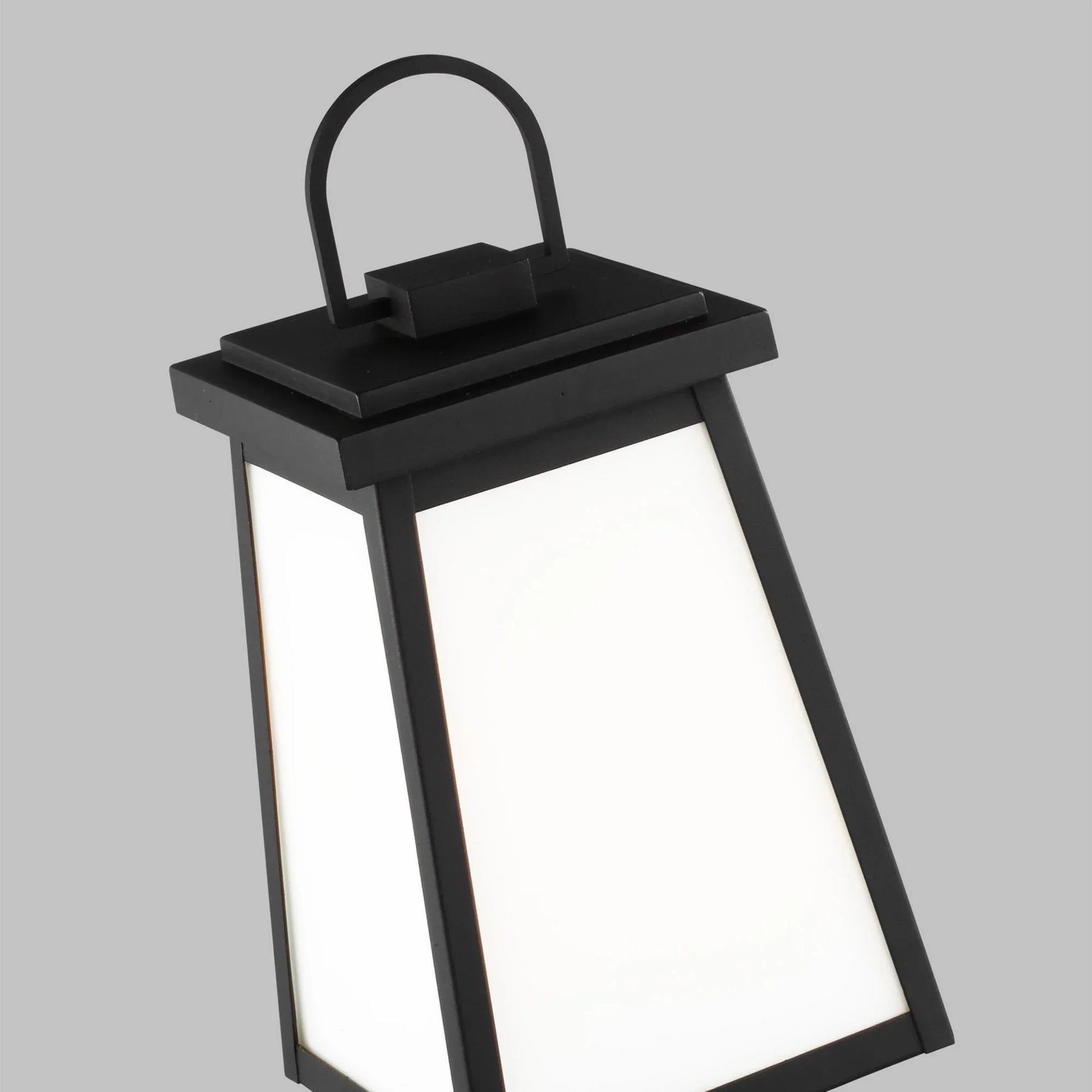 Founders 17" LED Outdoor Post Lantern, Black Finish - Bees Lighting