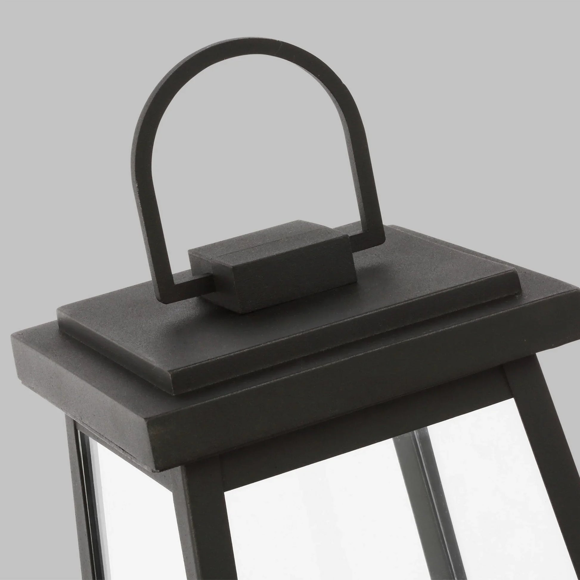 Founders 17" LED Outdoor Post Lantern, Black Finish - Bees Lighting