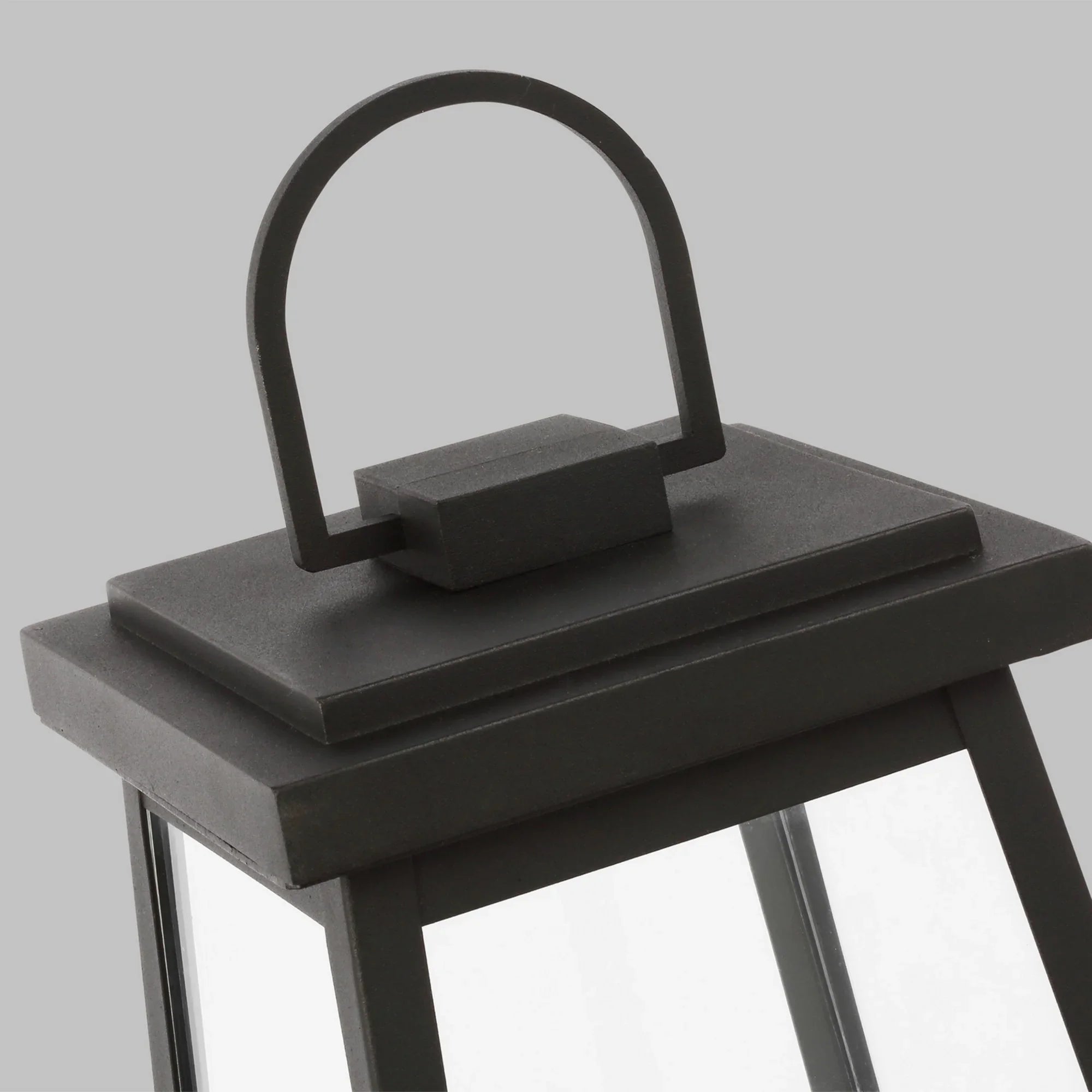 Founders 17" LED Outdoor Post Lantern, Black Finish - Bees Lighting