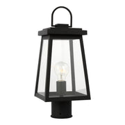 Founders 17" LED Outdoor Post Lantern, Black Finish - Bees Lighting
