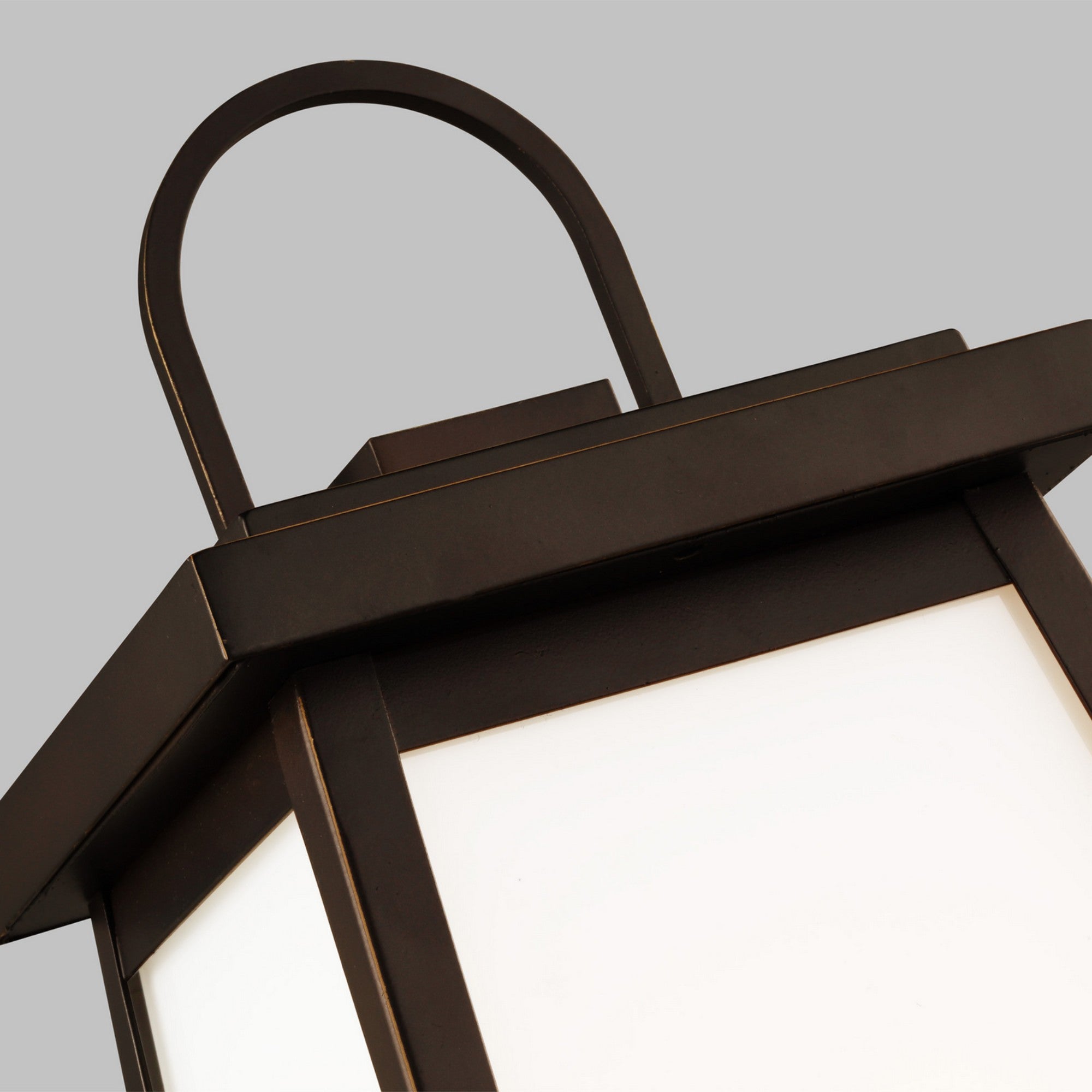 Founders 17" LED Outdoor Post Lantern, Antique Bronze Finish - Bees Lighting