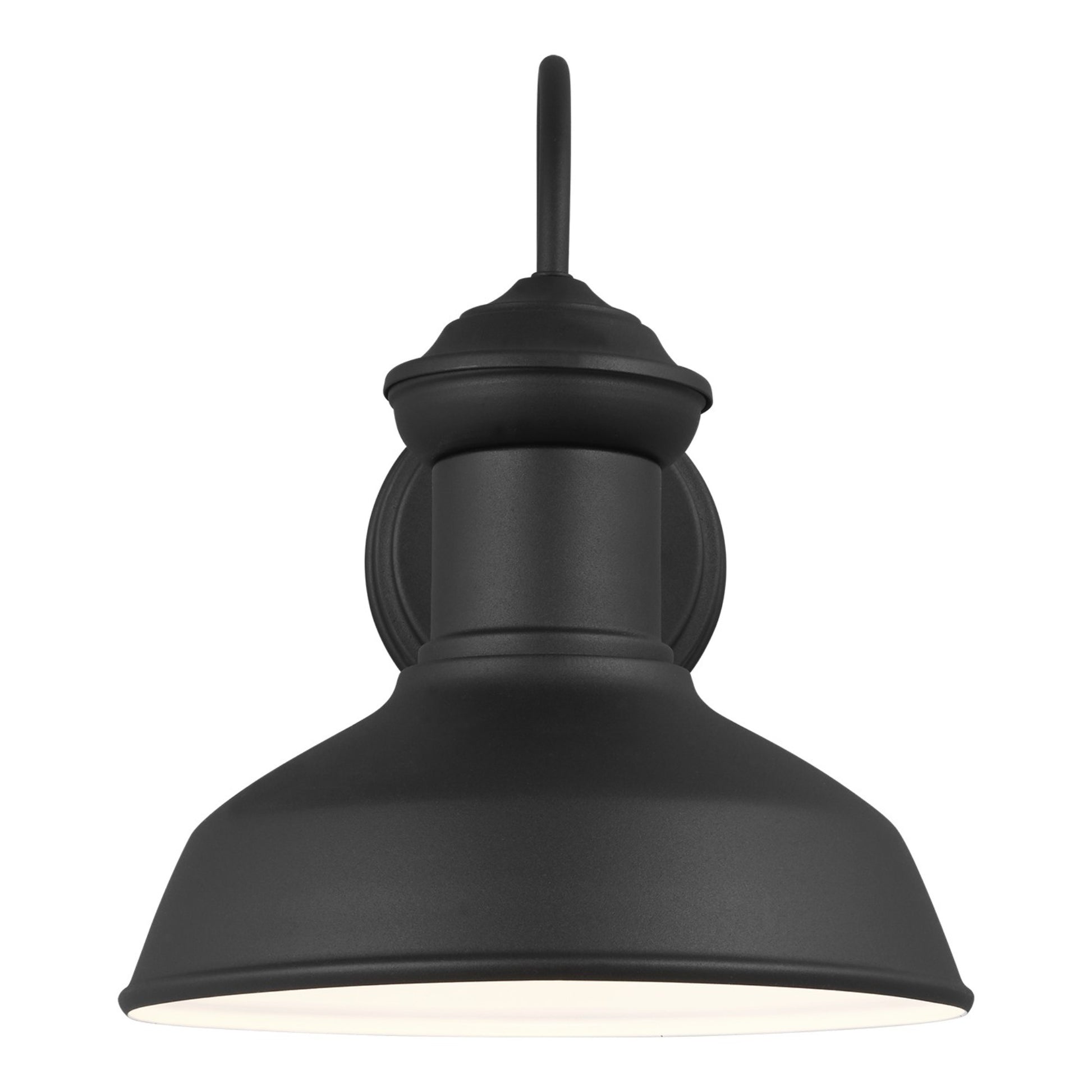 Fredricksburg 12" Small Outdoor Wall Lantern, Black Finish - Bees Lighting