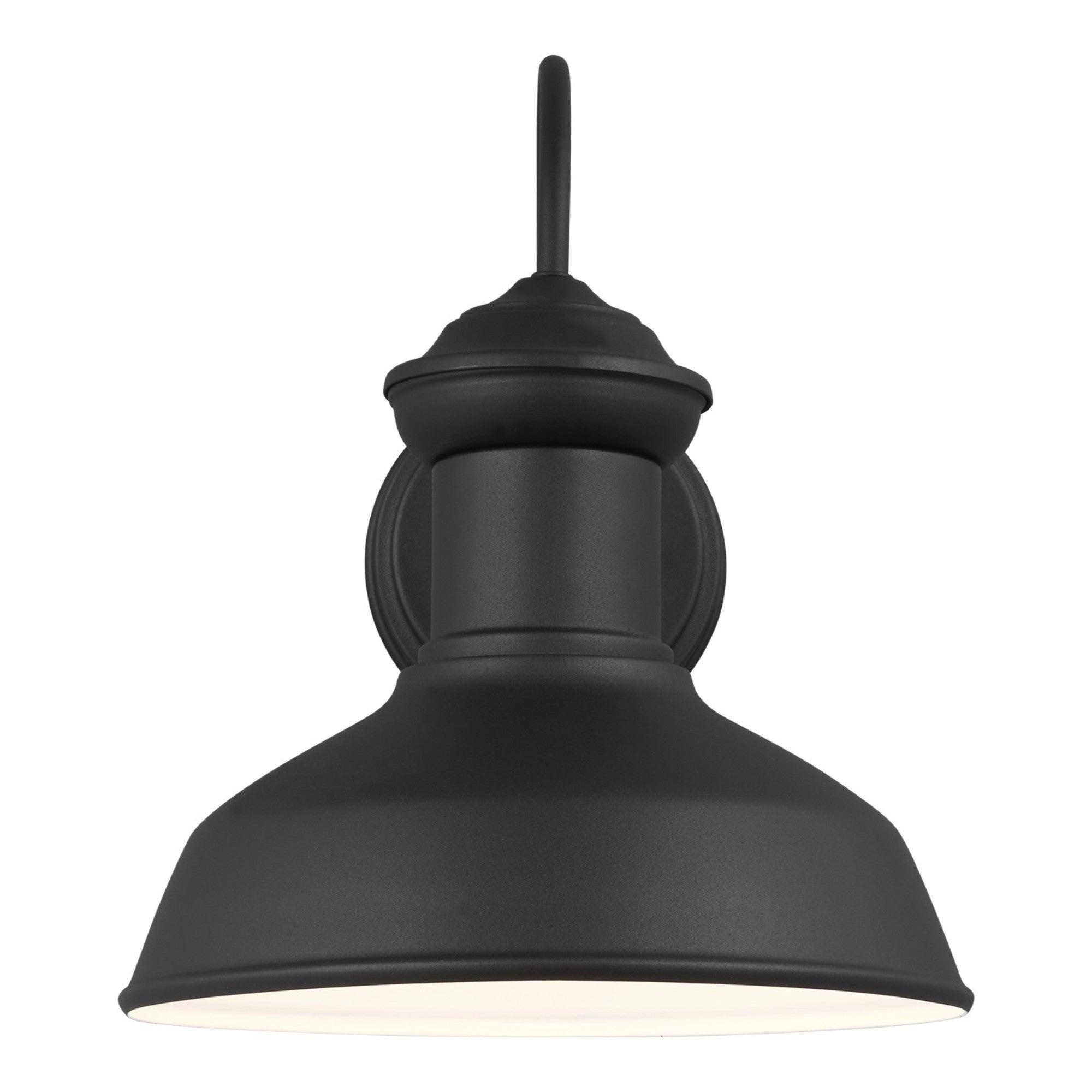 Fredricksburg 12" Small Outdoor Wall Lantern, Black Finish - Bees Lighting
