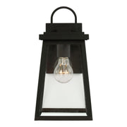 Founders 14" Medium LED Outdoor Wall Lantern, Black Finish - Bees Lighting