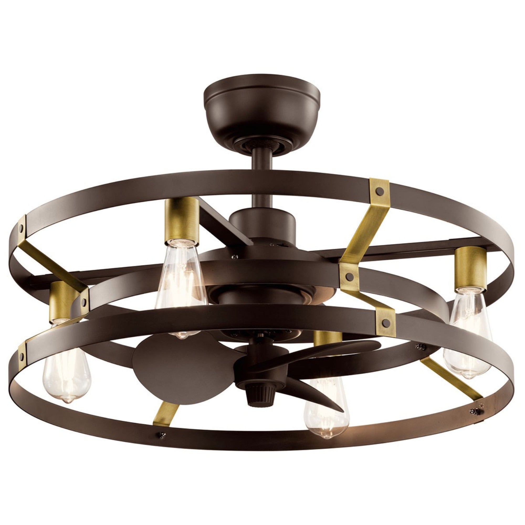 Cavelli 25" LED Fandelier Ceiling Fan - Bees Lighting