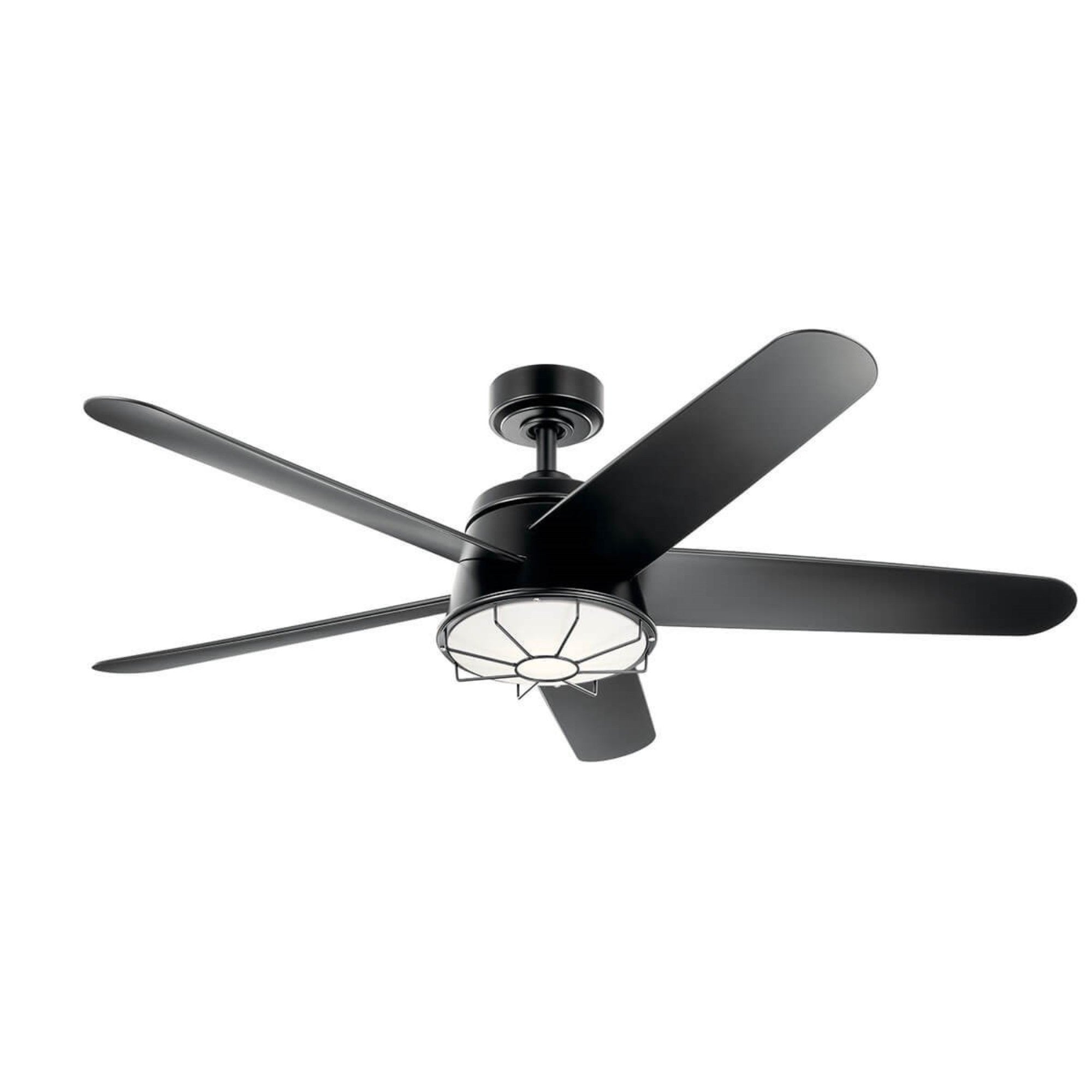 Daya 54" Caged LED Ceiling Fan - Bees Lighting