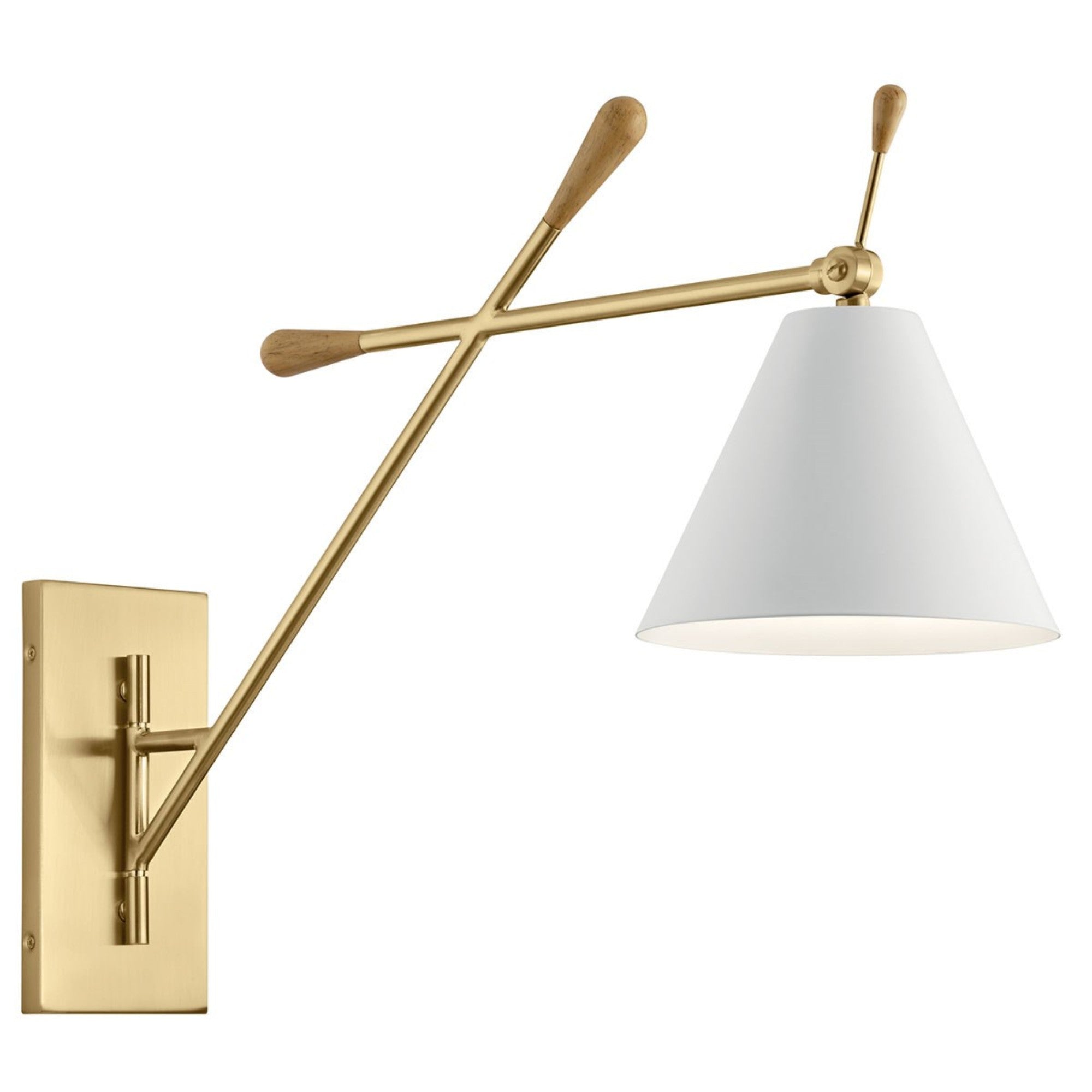 Finnick 9" Wall Sconce, Champagne Gold Finish - Bees Lighting