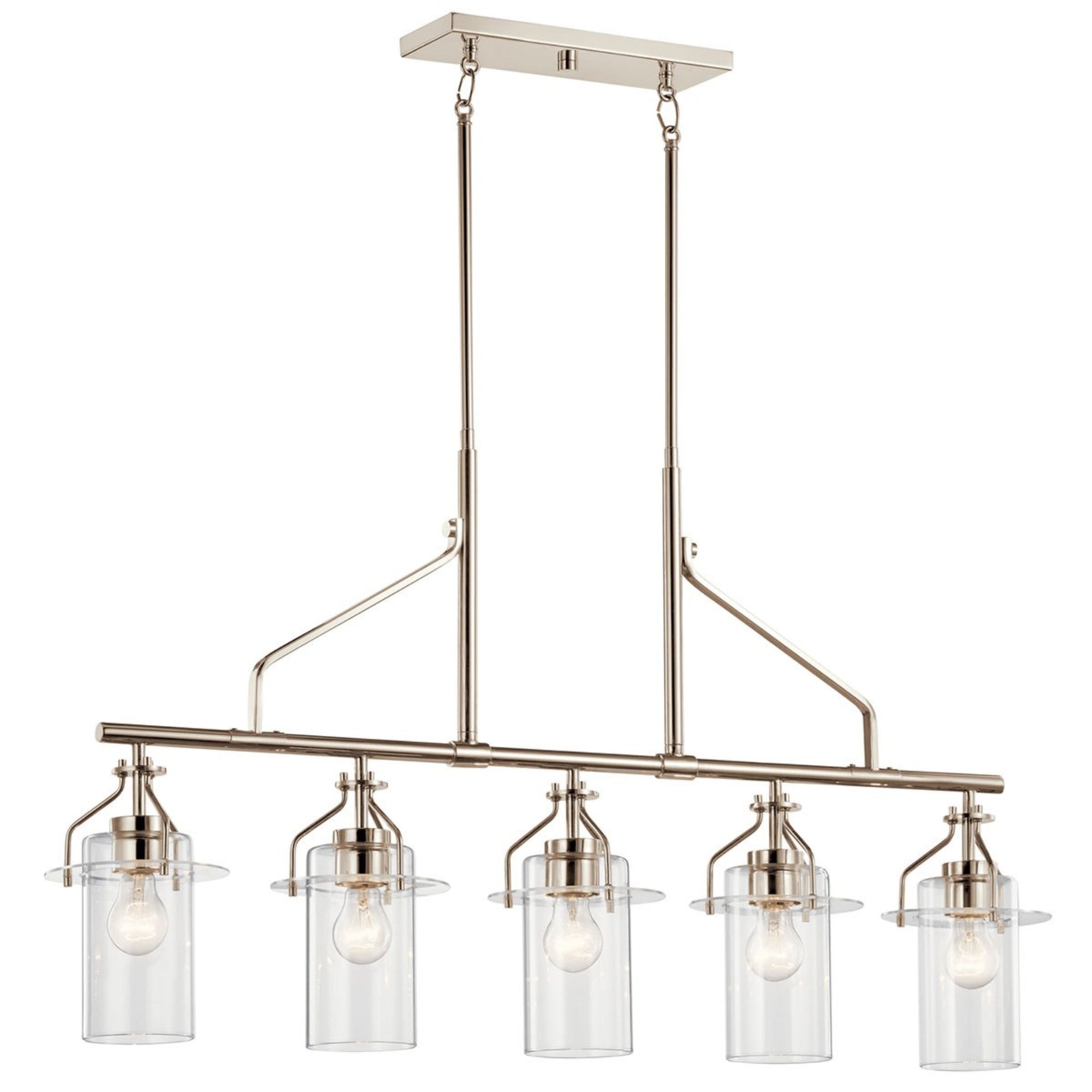 Everett 42" 5 Lights Linear Chandelier - Bees Lighting