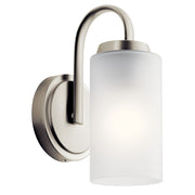 Kennewick 5" Wall Sconce, Brushed Nickel Finish - Bees Lighting