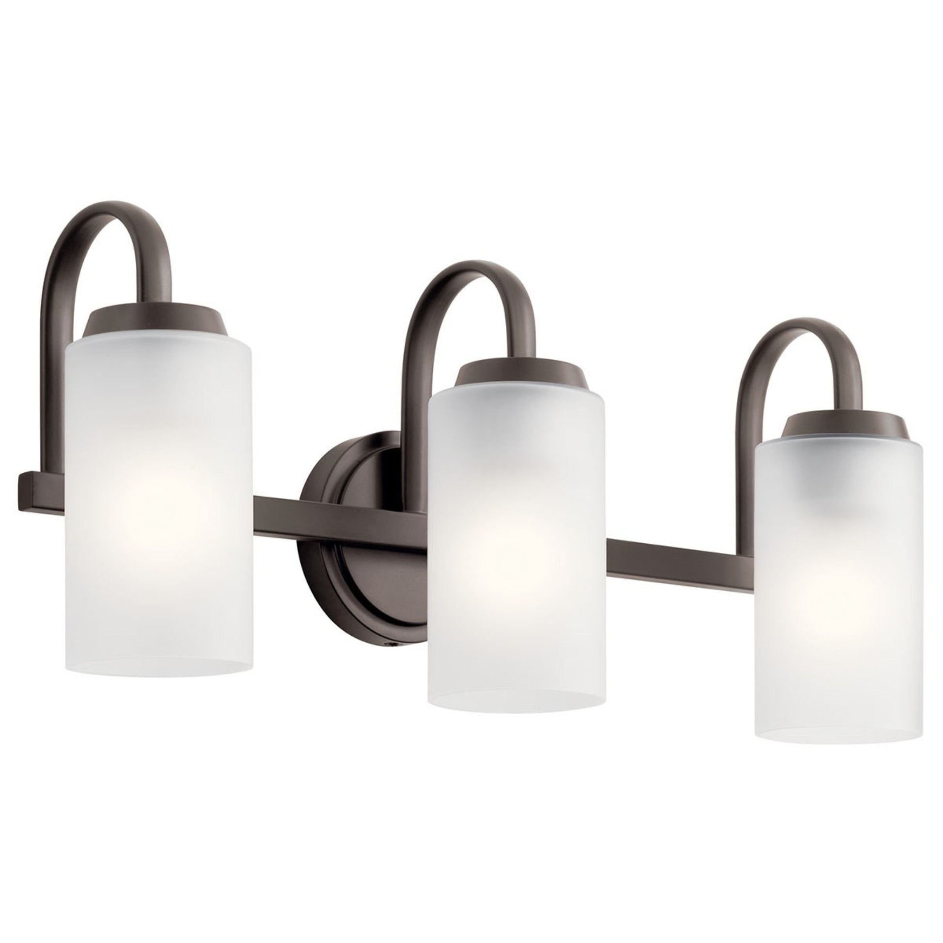 Kennewick 23" 3-Light Bath Vanity Light, Olde Bronze Finish - Bees Lighting