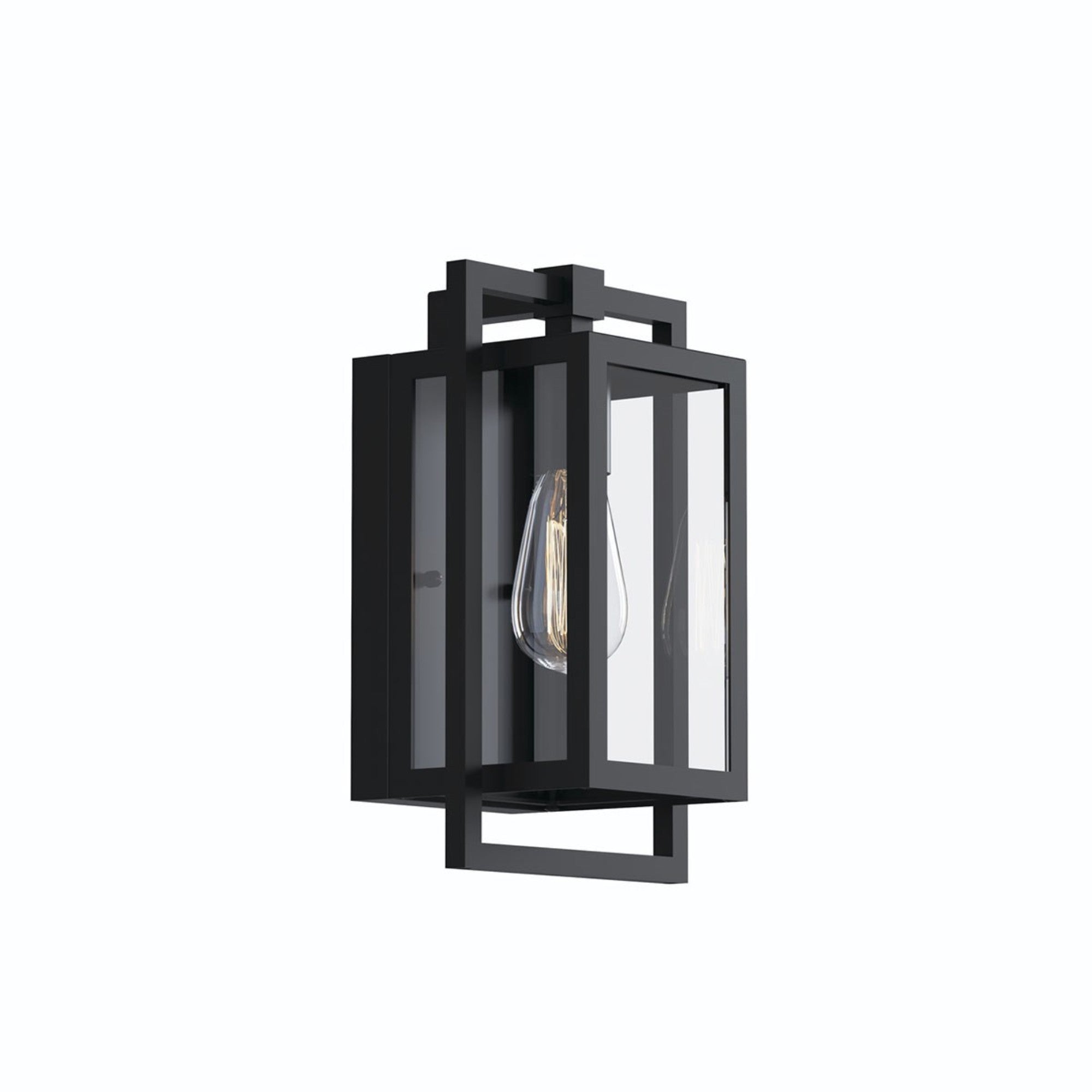 Goson Outdoor Wall Sconce Black - Bees Lighting