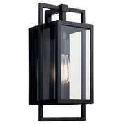 Goson Outdoor Wall Sconce Black - Bees Lighting