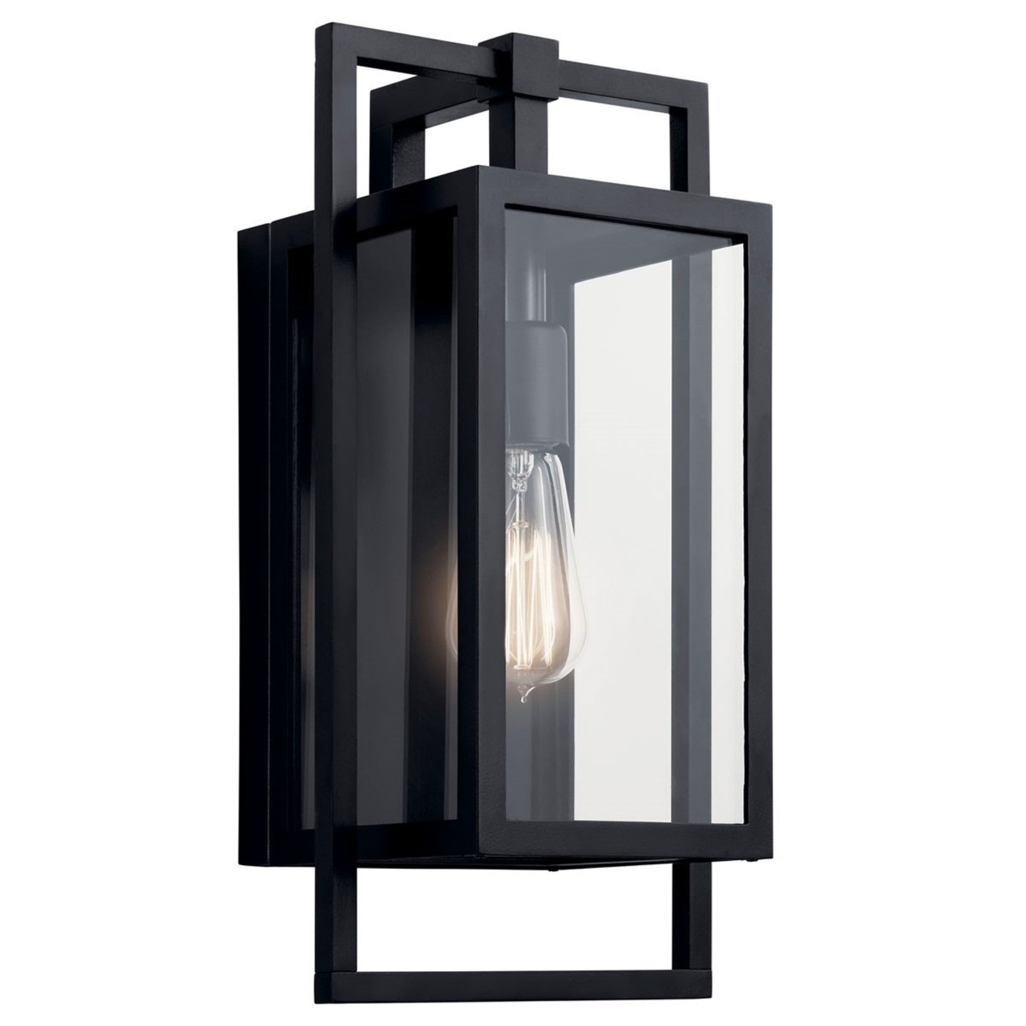 Goson Outdoor Wall Sconce Black - Bees Lighting