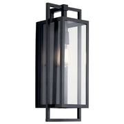 Goson Outdoor Wall Sconce Black - Bees Lighting