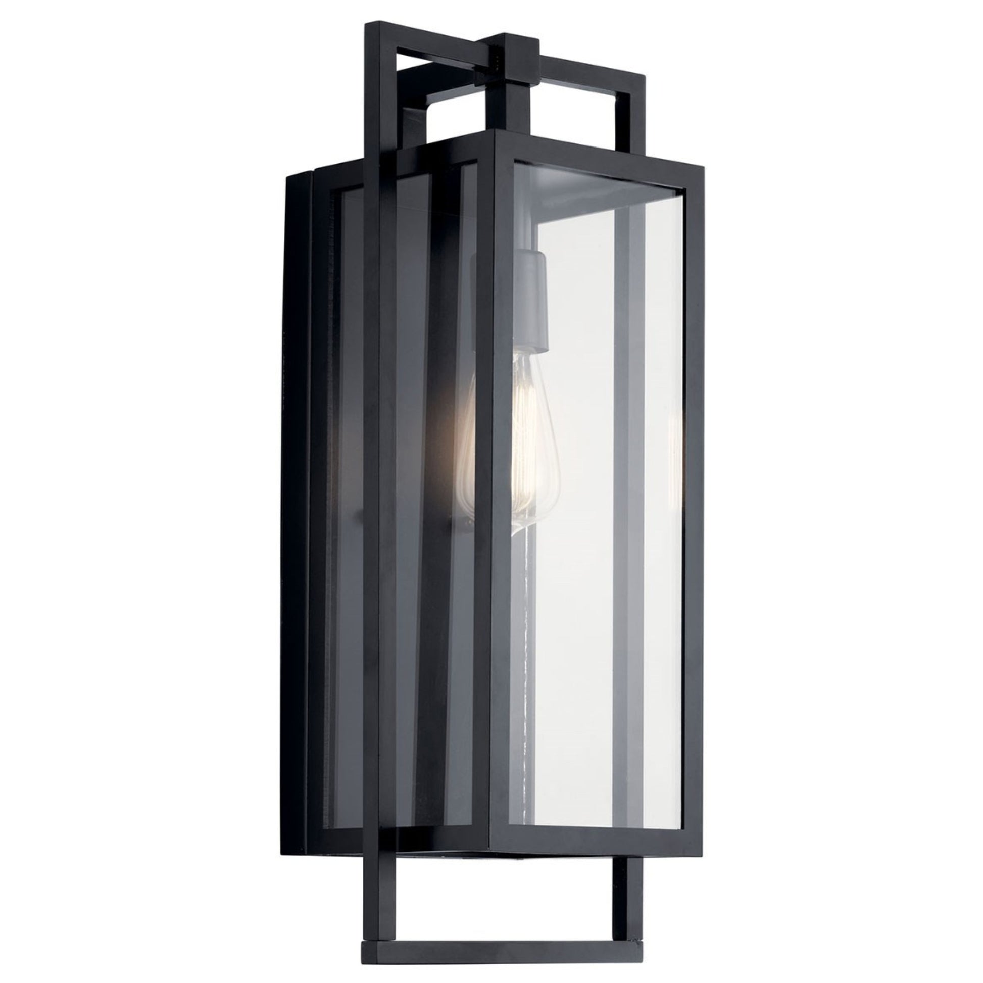 Goson Outdoor Wall Sconce Black - Bees Lighting