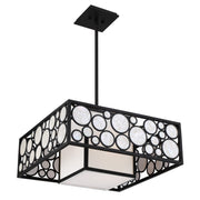 Mosaic 21" 2-Light Pendant, Oil Rubbed Bronze Finish - Bees Lighting