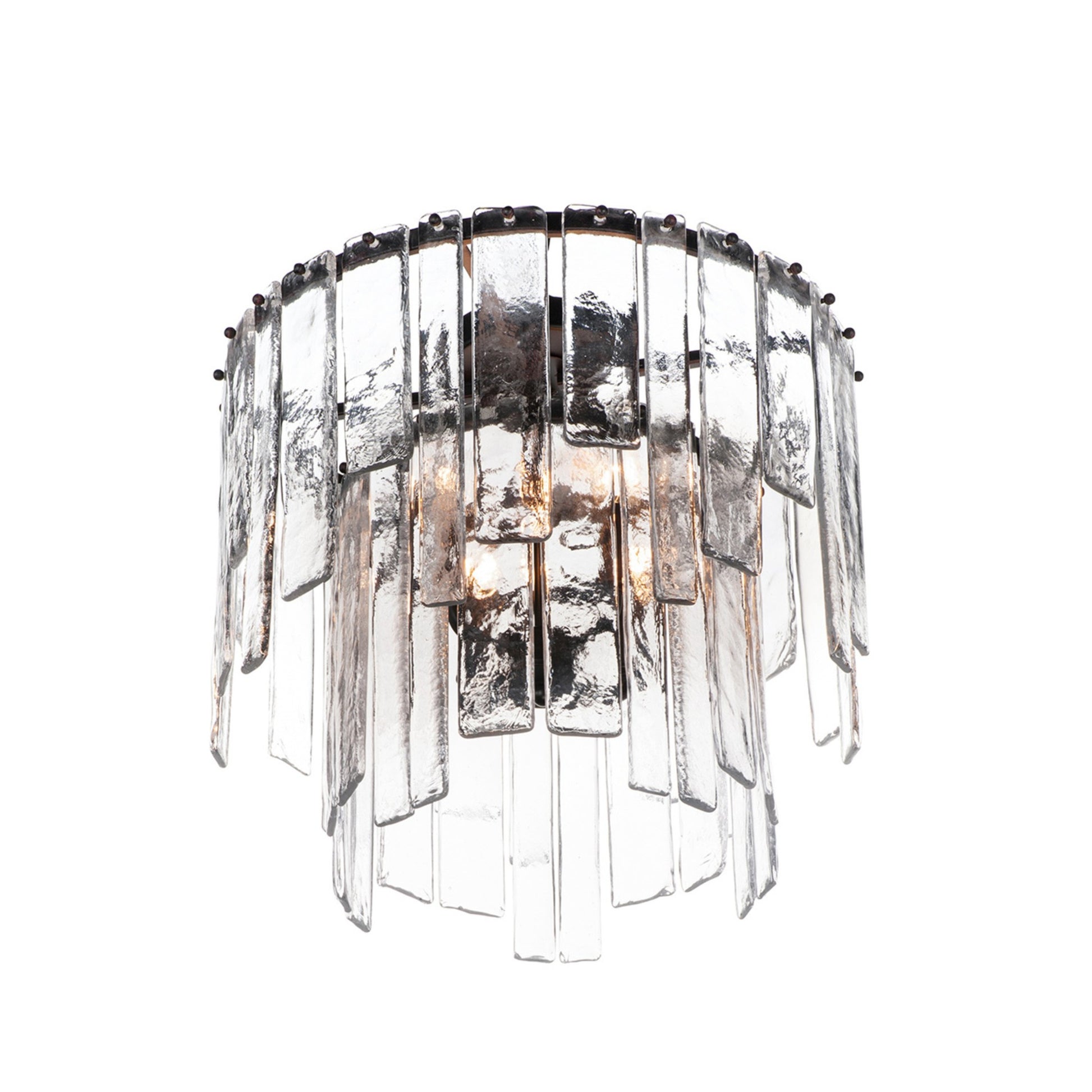 Warren 18" 4-Light Convertible Pendant, Dark Bronze Finish - Bees Lighting