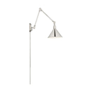 Delancey Plug In Swing Arm Wall Sconce With Switch - Bees Lighting