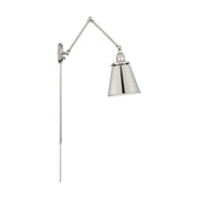 Bayard Plug In Swing Arm Wall Sconce - Bees Lighting