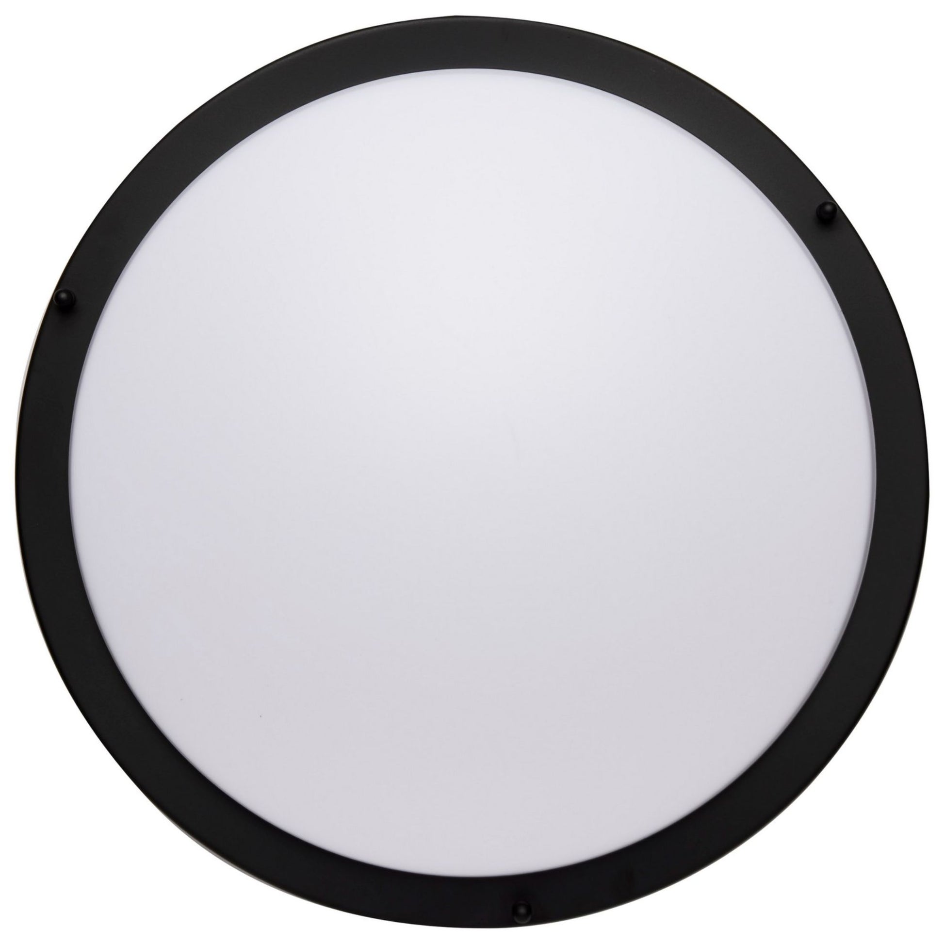 Glamour 17" LED Flush Mount, 3CCT, Black Finish - Bees Lighting