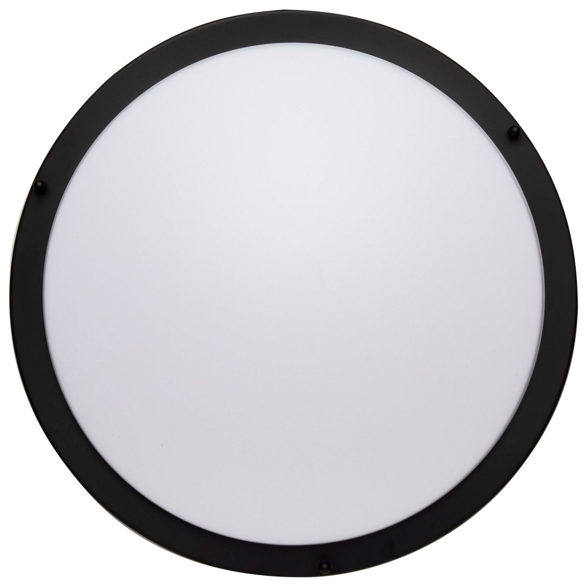 Glamour 17" LED Flush Mount, 3CCT, Black Finish - Bees Lighting