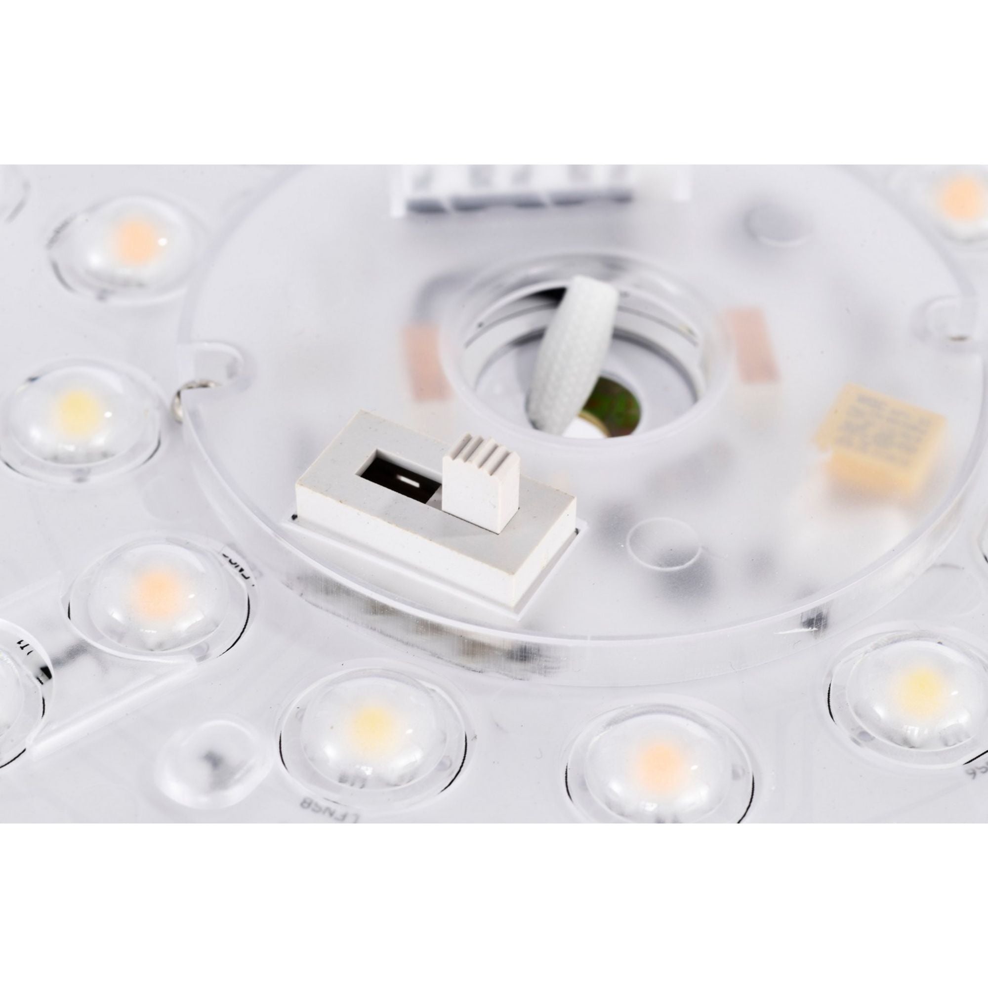 Glamour 17" LED Flush Mount, 3CCT, Black Finish - Bees Lighting