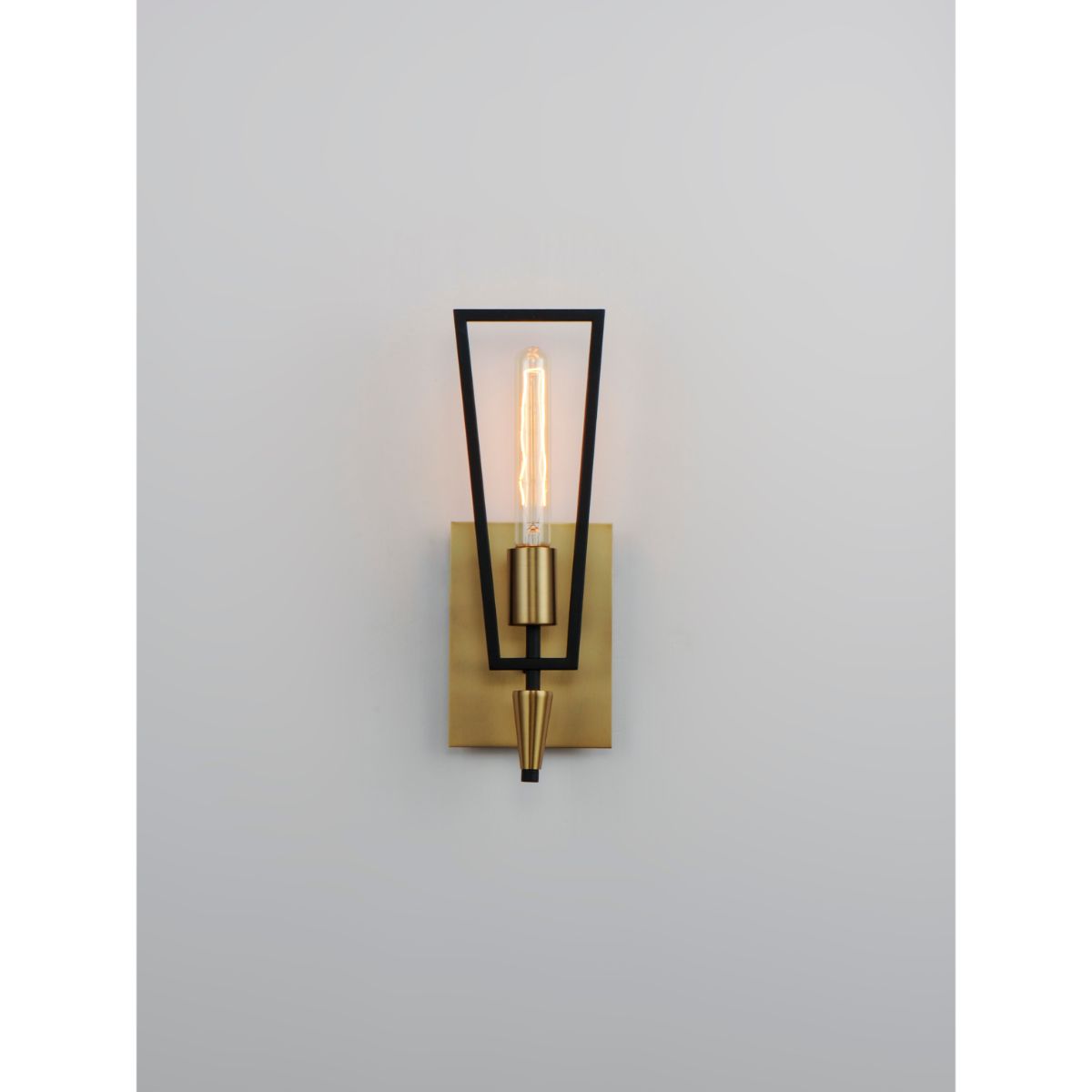 Wings 15 in. Armed Sconce Brass Finish