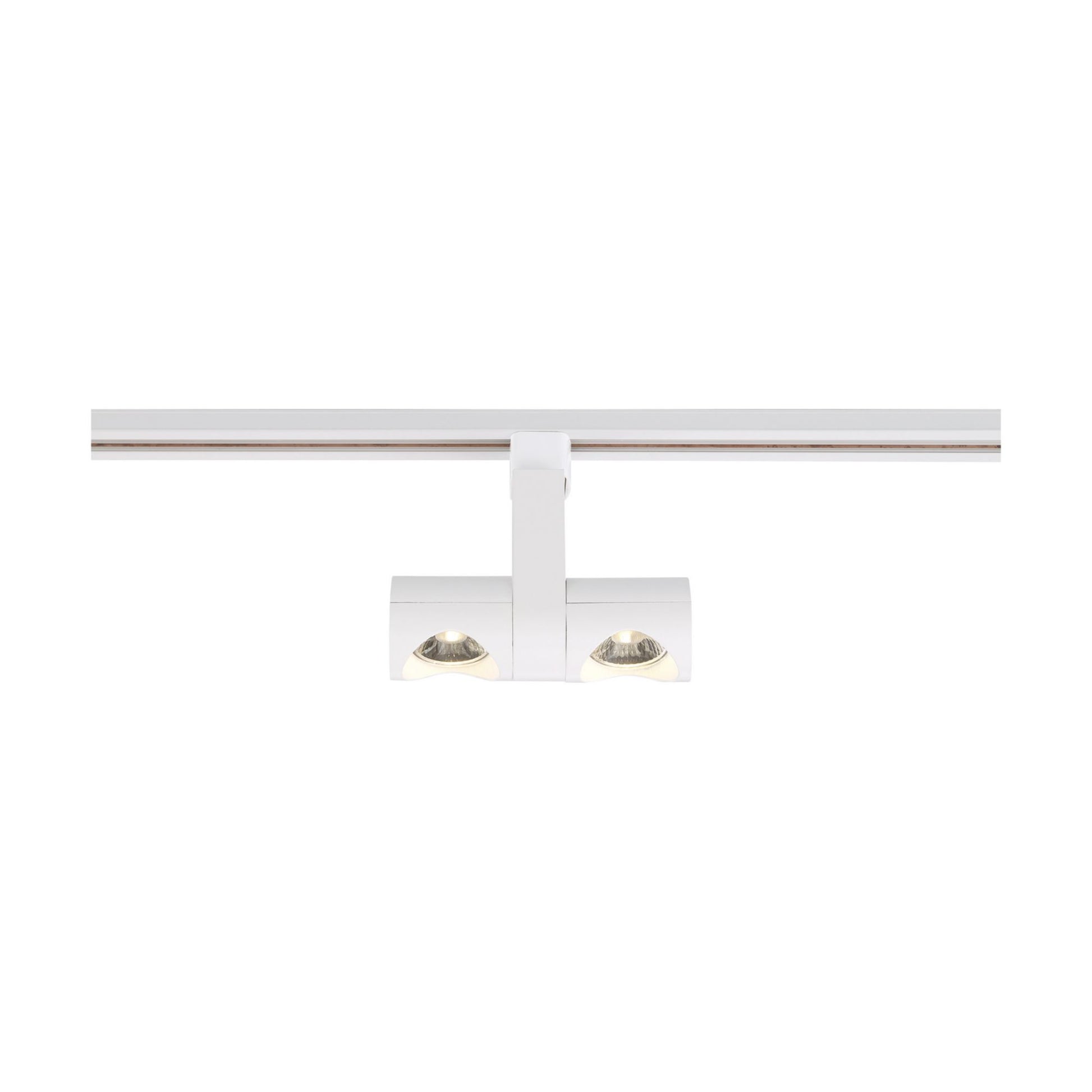 LED Dual Pipe Track Head 24W 2000 Lumens 3000K, Halo - Bees Lighting