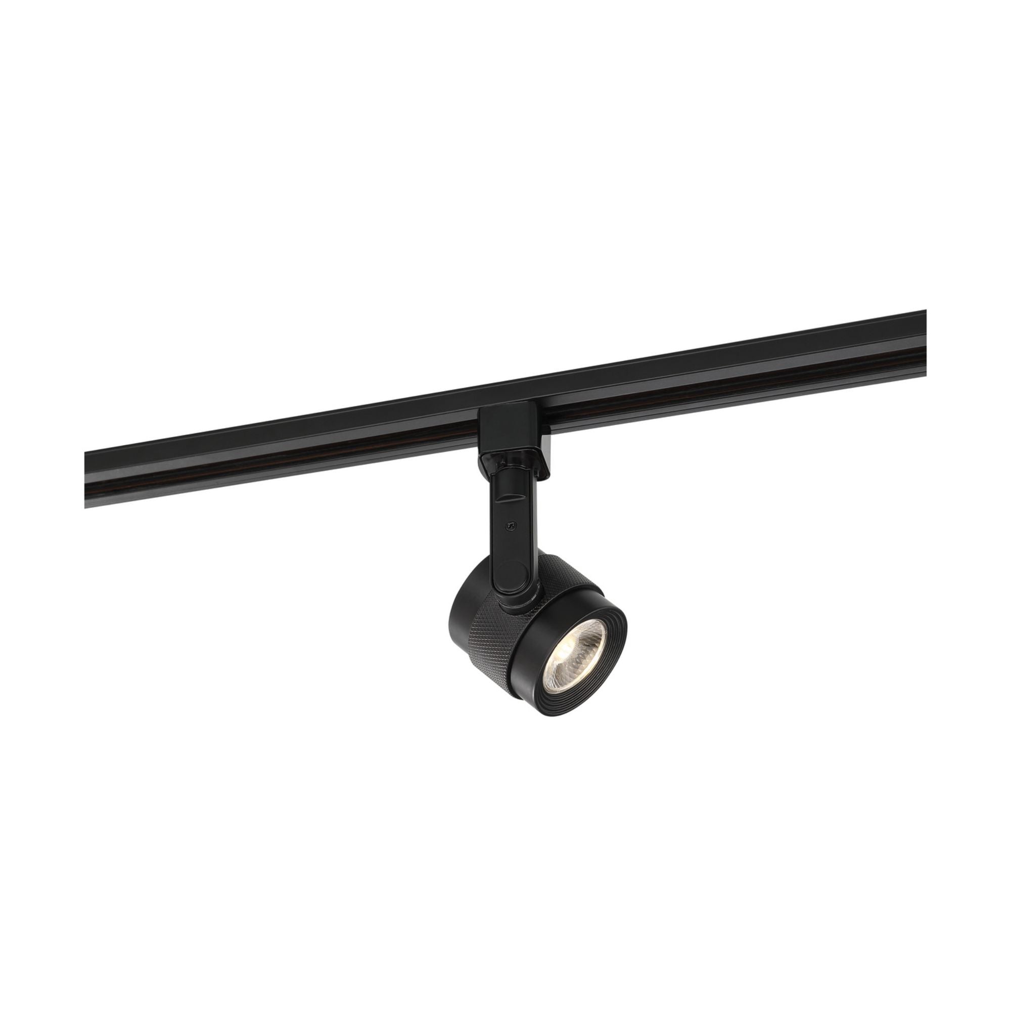 LED Piston Track Head 12W 1000 Lumens 3000K, Halo, 36°, Black