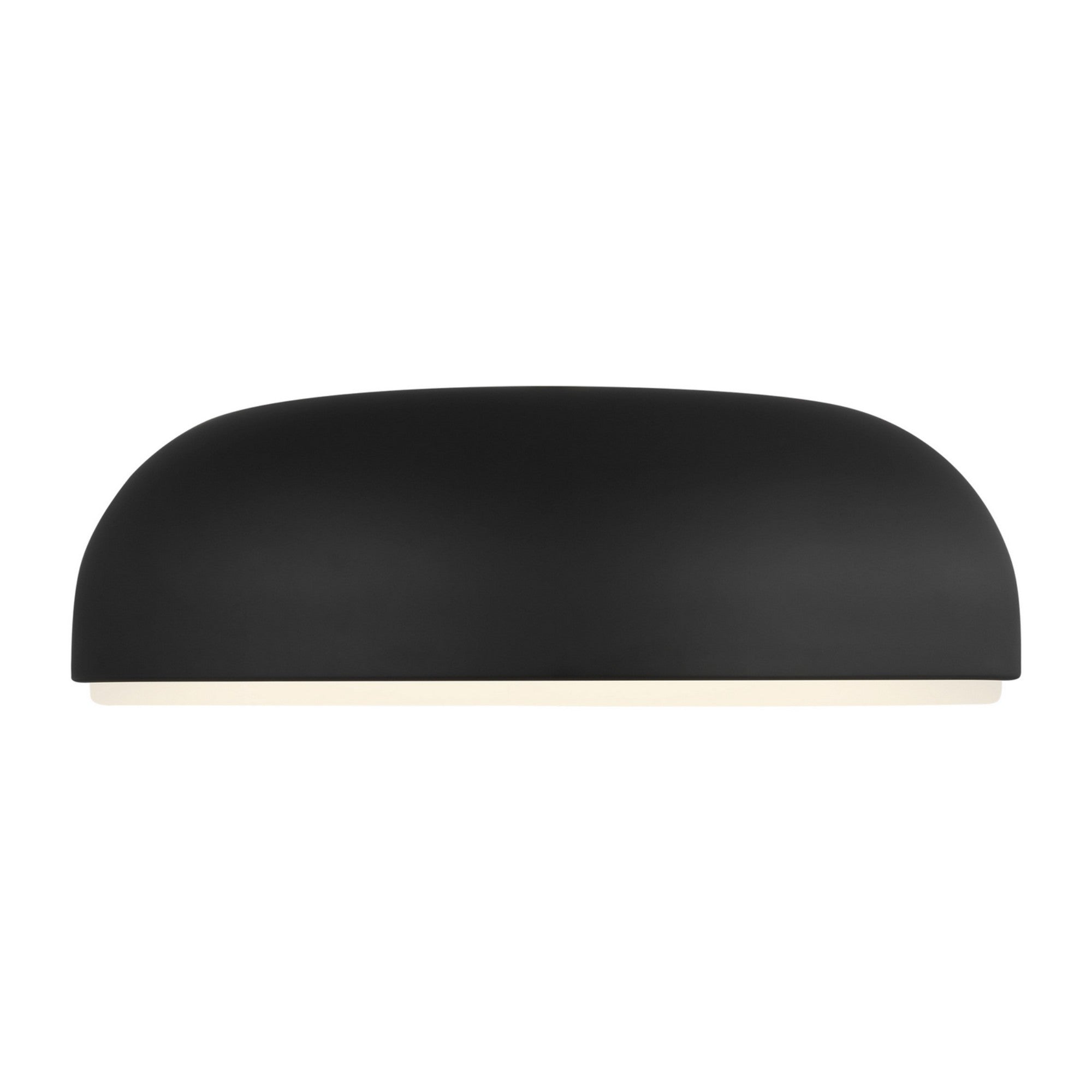 Kosa 13" LED Flush Mount, 277V, Nightshade Black Finish - Bees Lighting