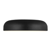Kosa 18" LED Flush Mount, Nightshade Black Finish - Bees Lighting