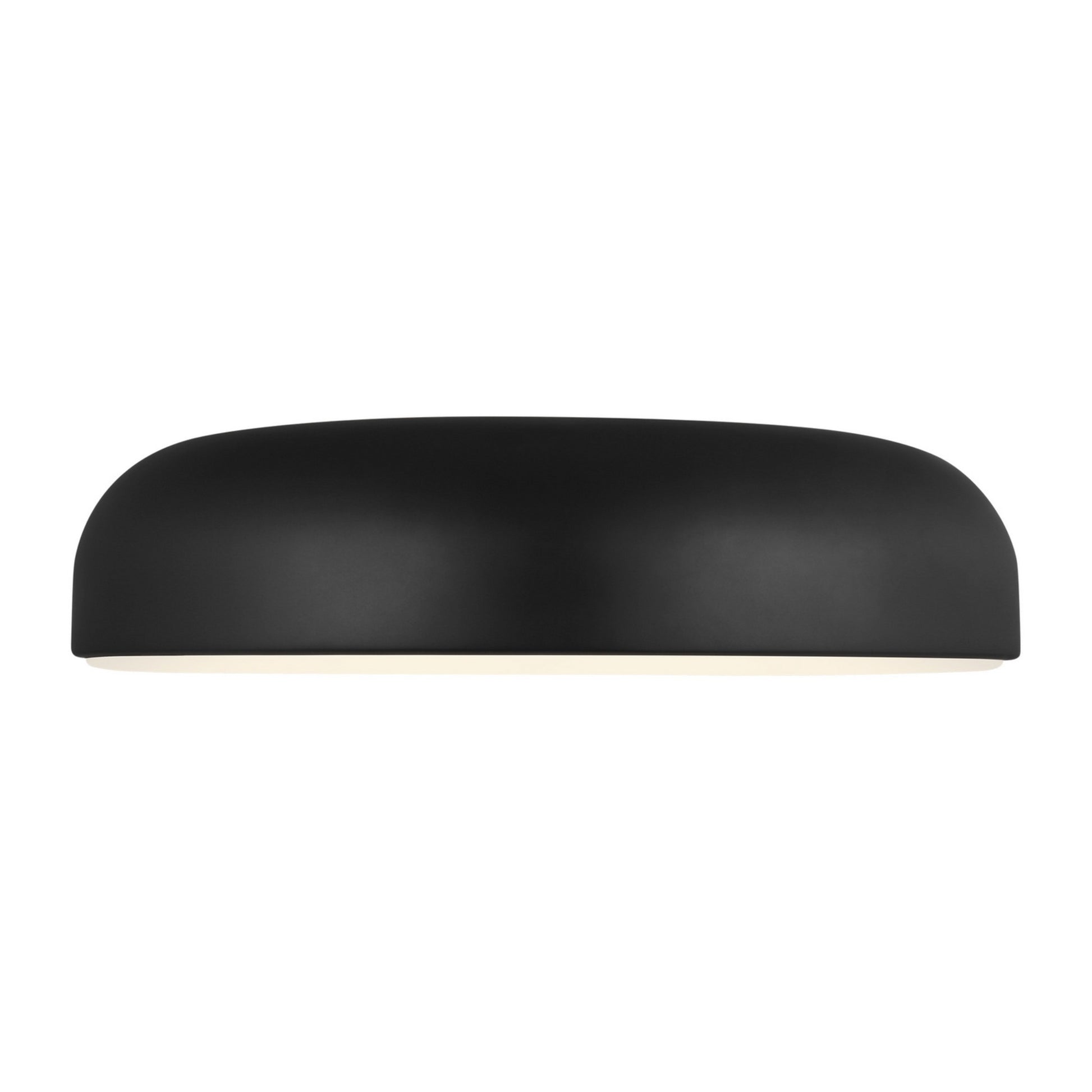 Kosa 18" LED Flush Mount, Nightshade Black Finish - Bees Lighting