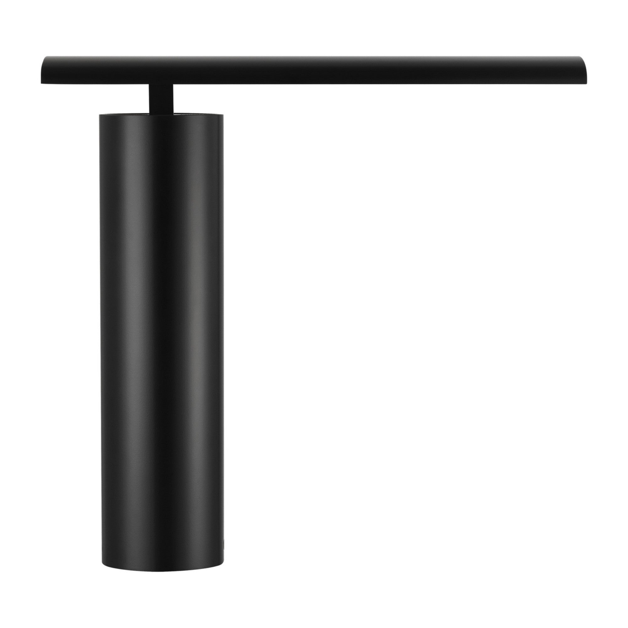 Kadia 16" LED Table Lamp, 120-240V, Nightshade Black Finish - Bees Lighting